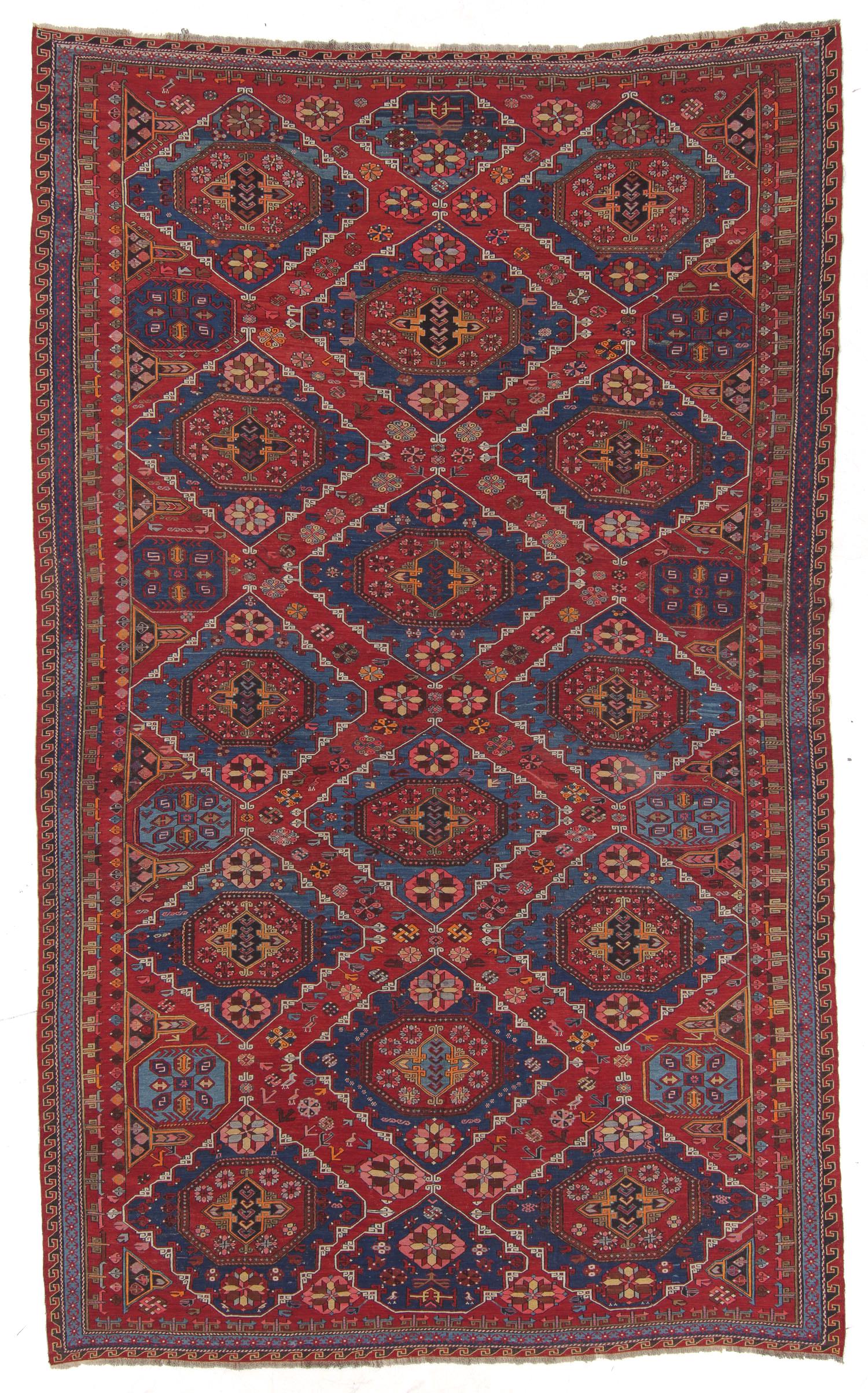 Sumak Rug, Caucasus, Circa 1900, 9'5'' x 15'6'' (1 of 5)