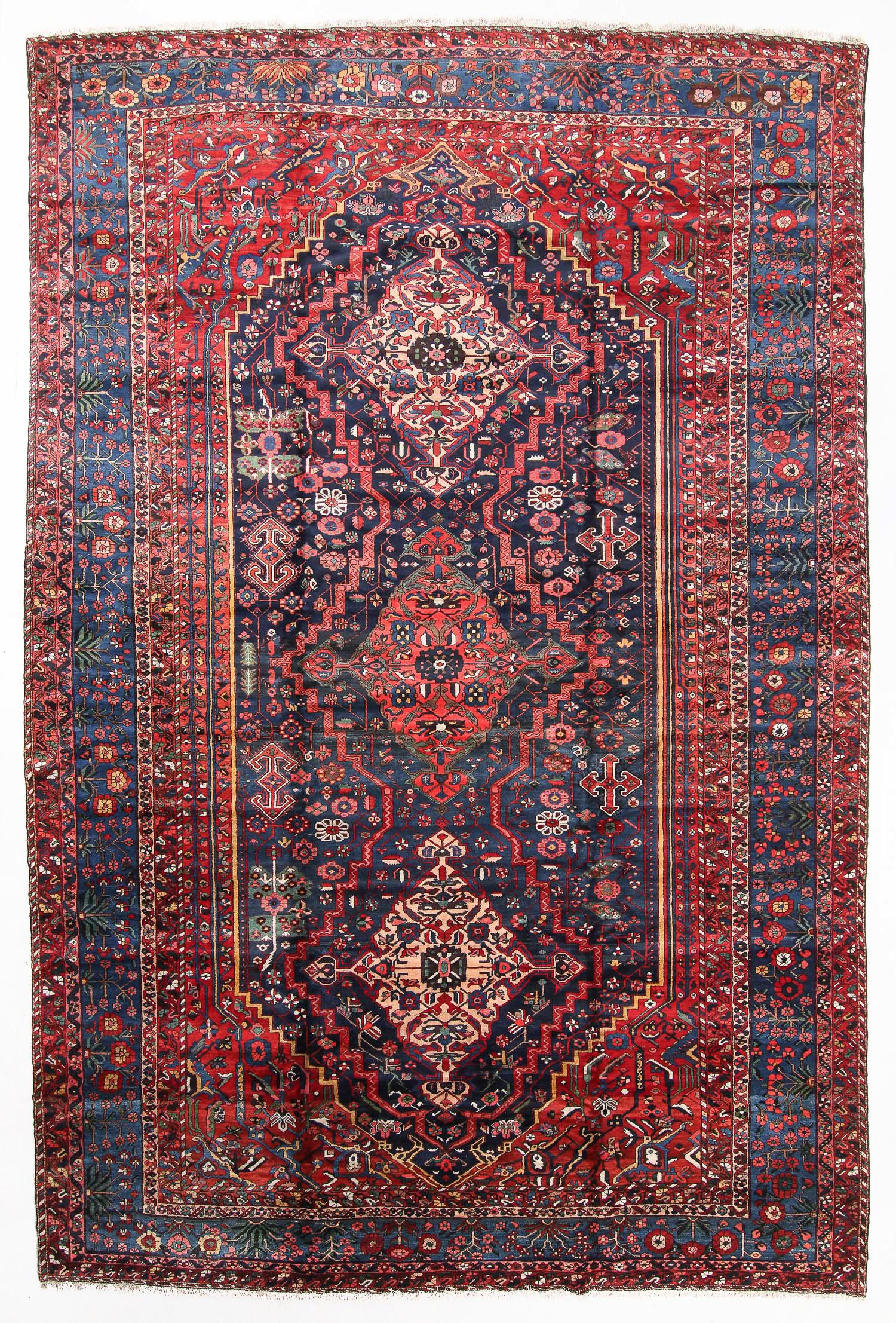 Baktiari Rug, Persia, Circa 1900, 14'1'' x 20'11'' (1 of 5)