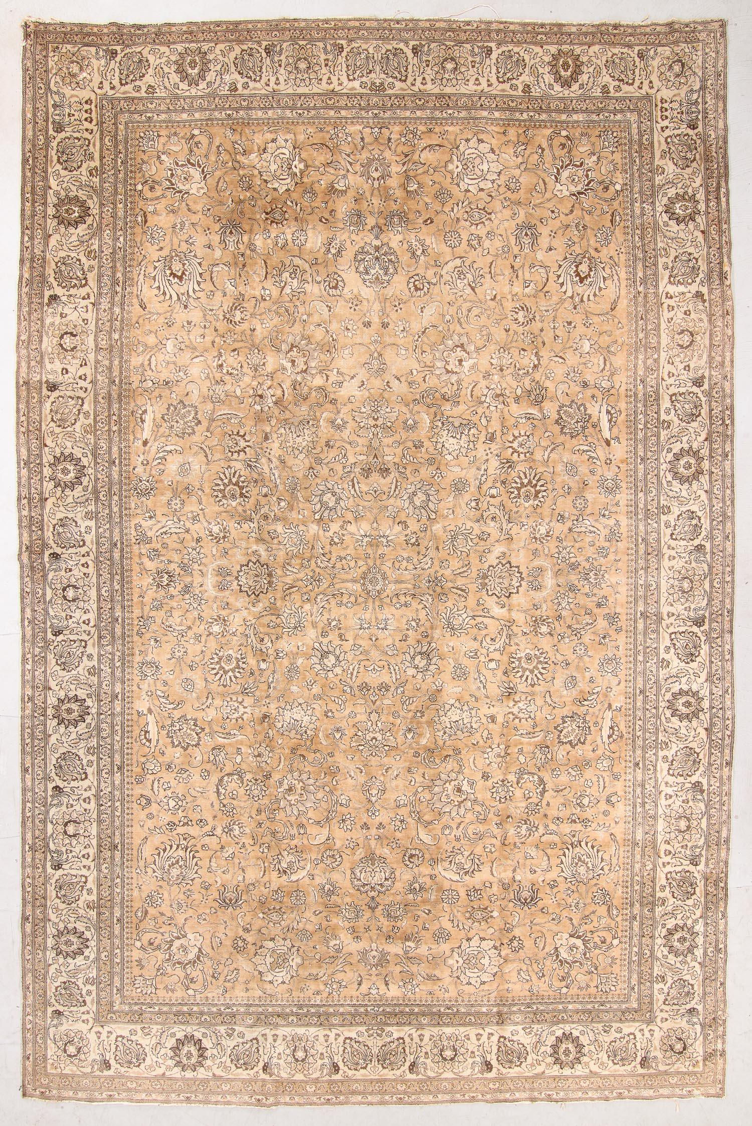 Tabriz Rug, Persia, Early 20th C., 13'1'' x 20'5'' (1 of 4)