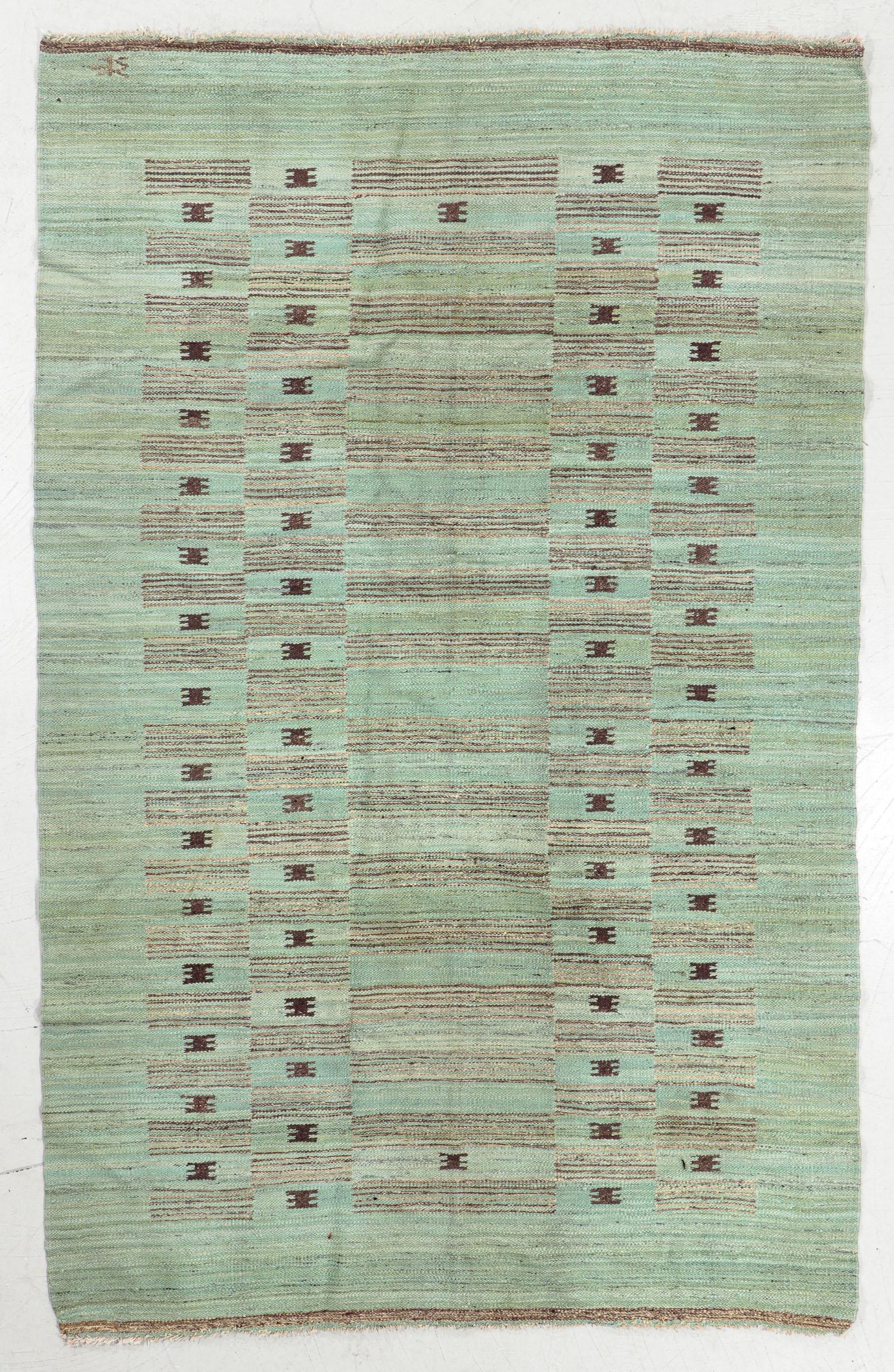 Ingegerd Silow (Swedish, 1916-2005) Modernist Kilim (1 of 5)