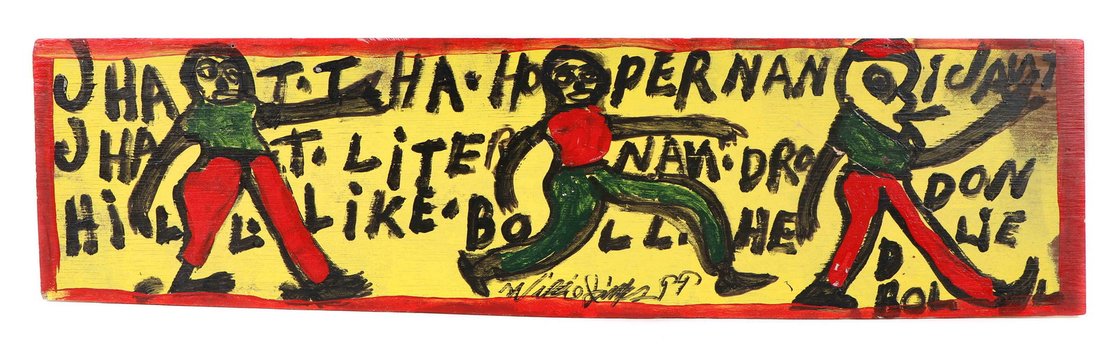 Willie Jinks (American. 1921-2012) Painting (1 of 3)