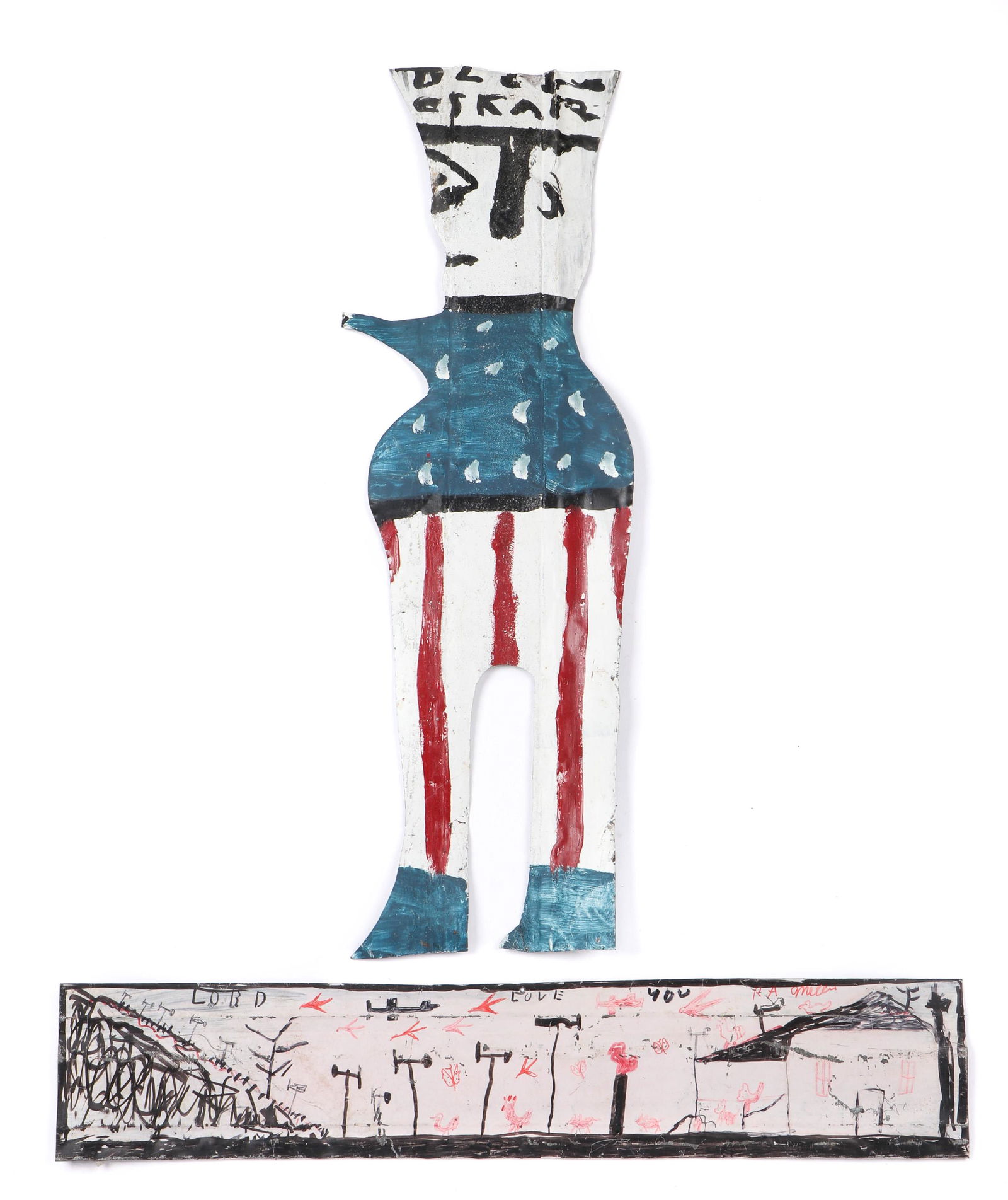 RA Miller (American, 1912-2006) Two Works (1 of 6)