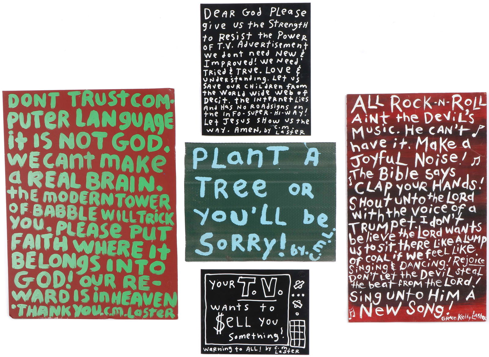 Charles M. and Grace Kelly Laster (20th c.) 5 Works (1 of 10)