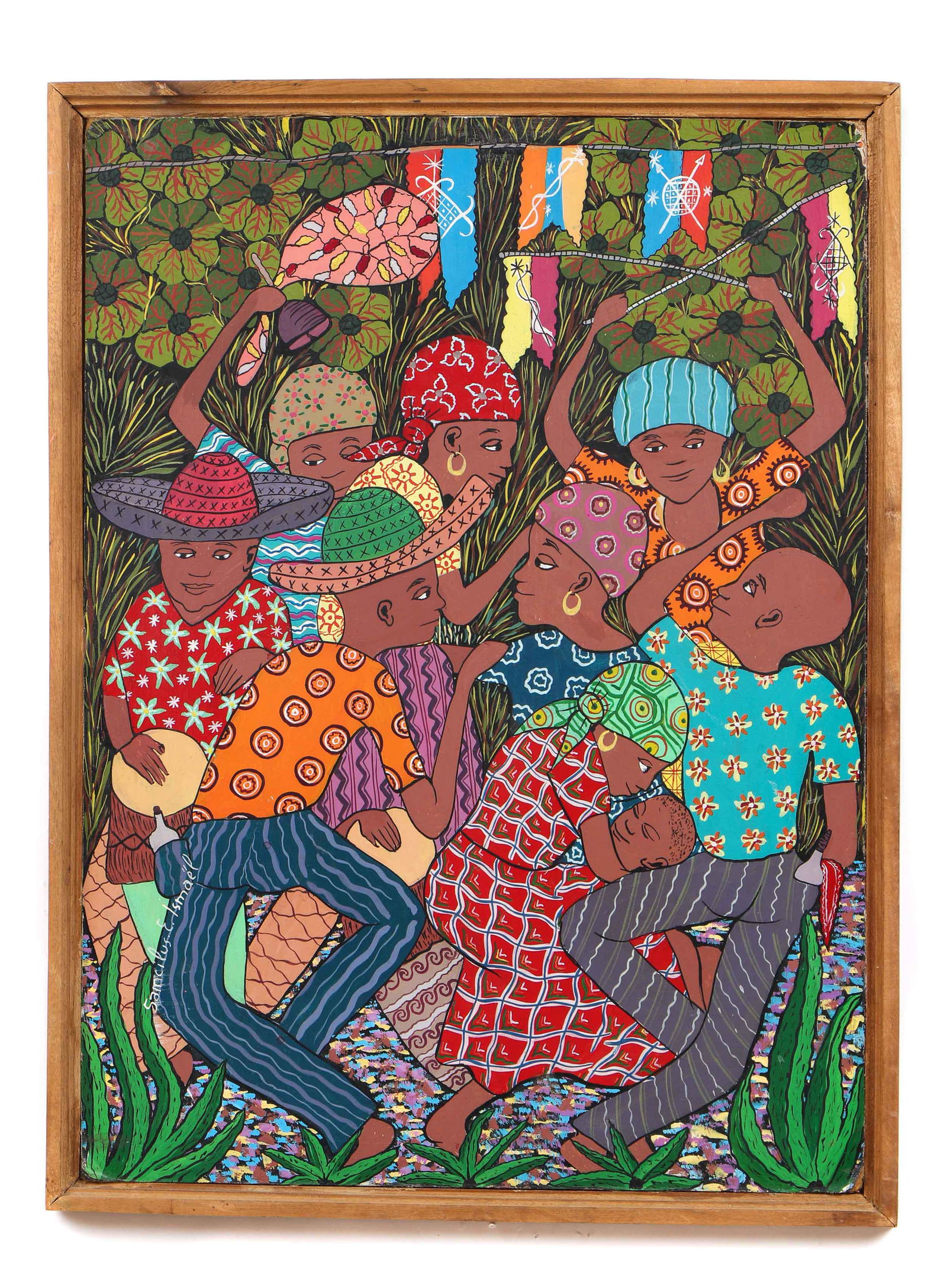Saincilus Ismael (Haitian, 20th c.) Painting (1 of 3)