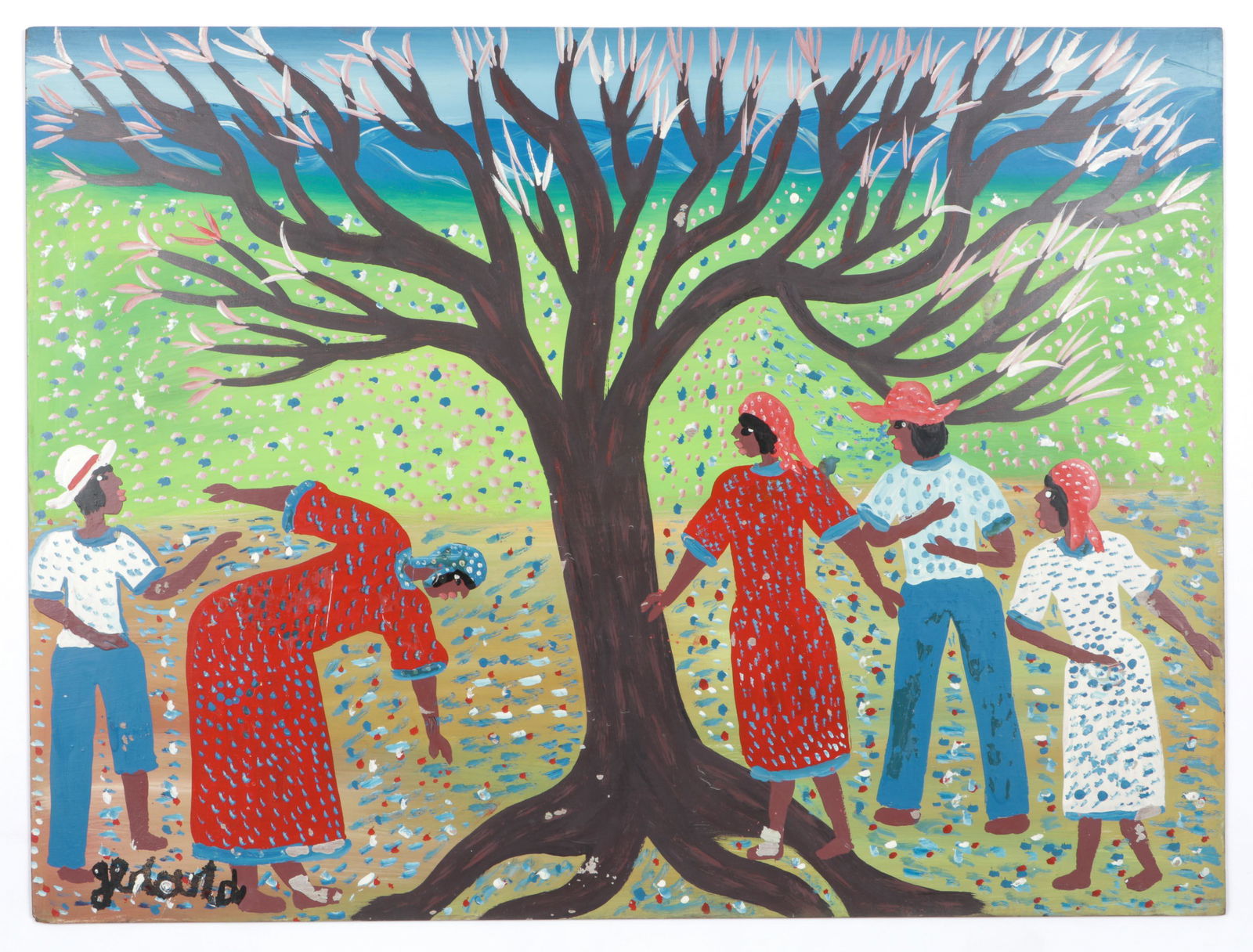 Gerard Fortune (Haitian, b. 1933) Painting (1 of 3)