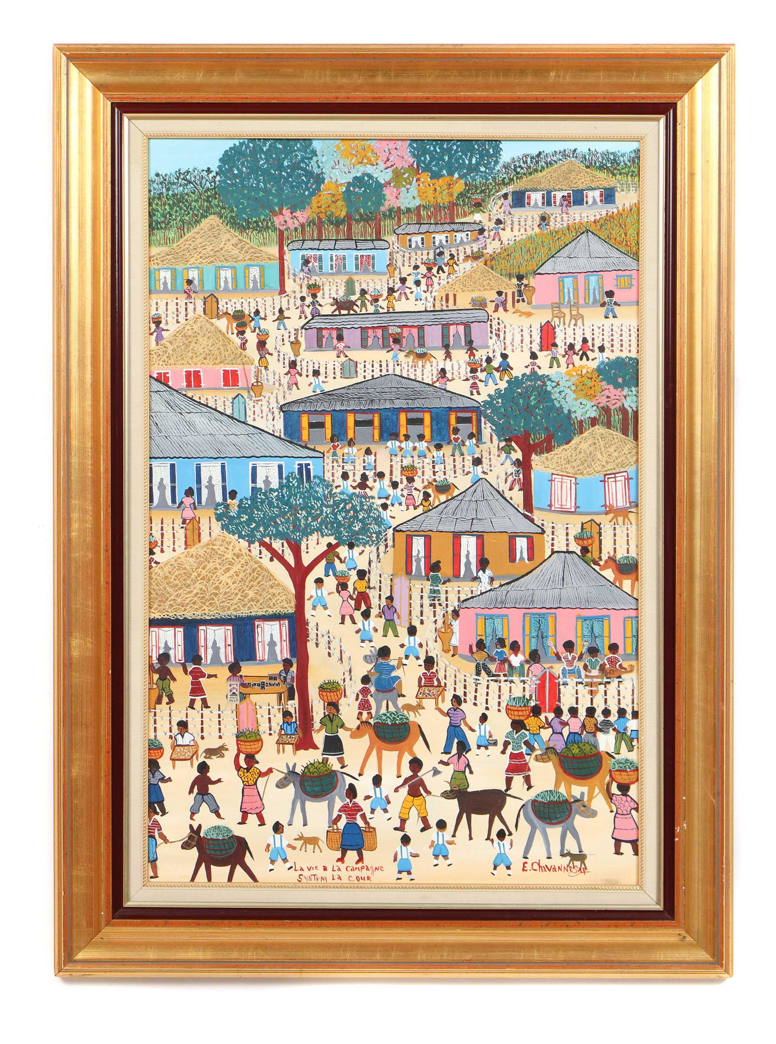 Etienne Chavannes (Haitian/Cap-Haitien, b. 1939) (1 of 3)