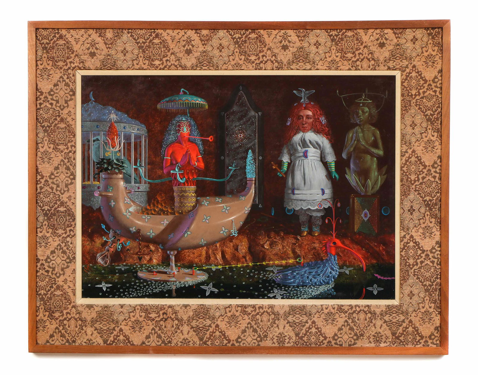 Clayton Anderson (American, b.1943) Acrylic Painting (1 of 3)