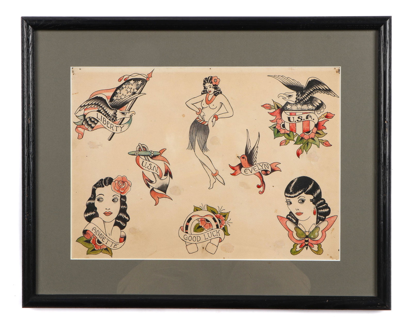 Vintage Tattoo Flash (1 of 2)