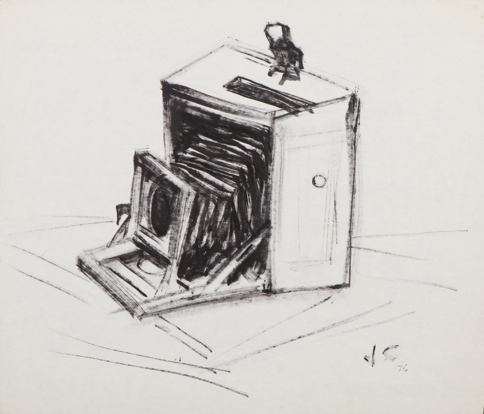 Joseph Solman (American, 1909-2008) Drawing (1 of 3)