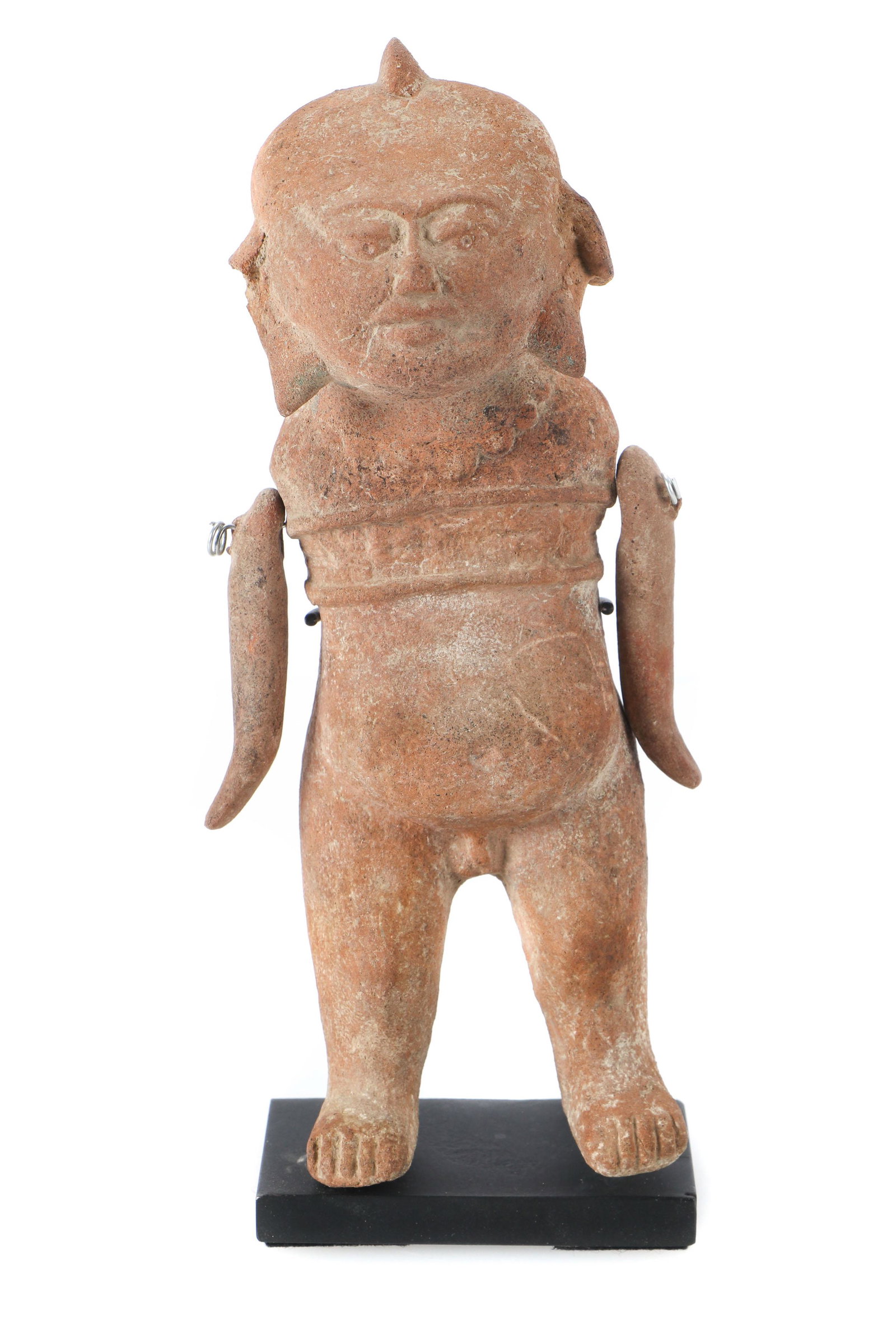 Pre-Columbian Vera Cruz Pottery Figural Whistle (1 of 7)