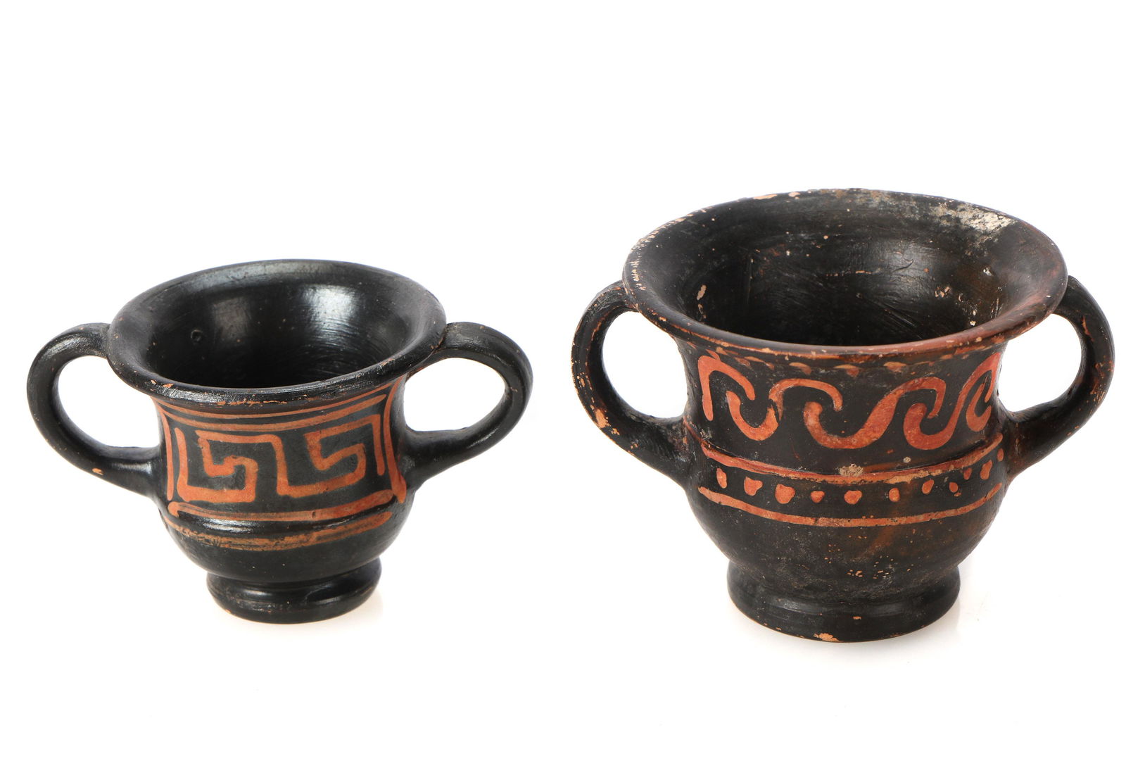 Two Apulian Xenon Pottery Skyphoi (1 of 6)