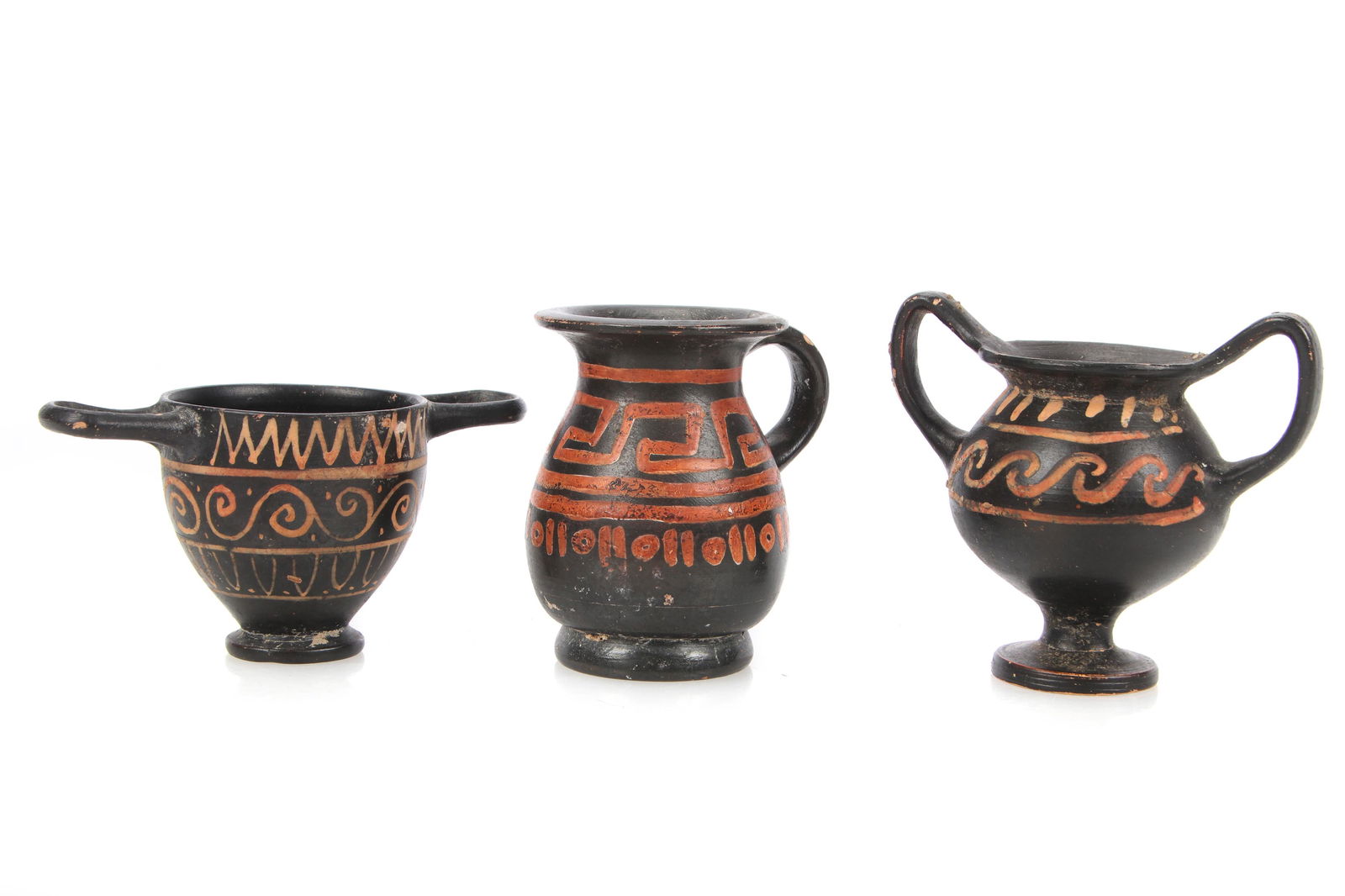 Three Ancient Greek Pottery Vessels, ca. 325 BCE (1 of 7)