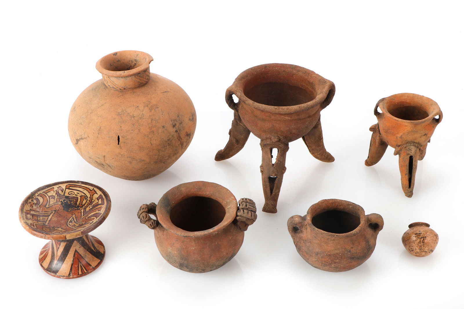Group of 7 Pre-Columbian Ceramics (1 of 9)