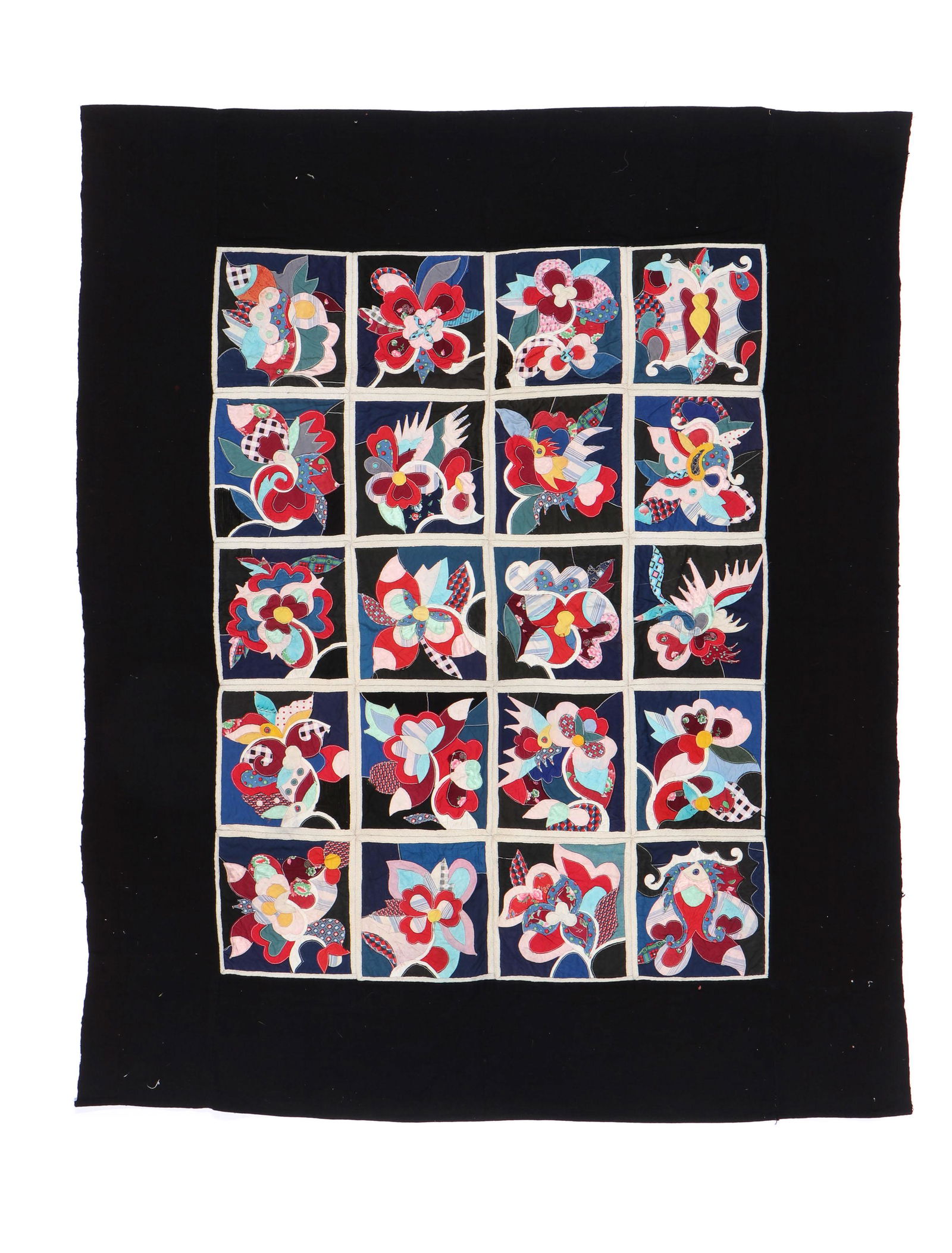 Buyi Applique Blanket, Guizhou, China (1 of 10)