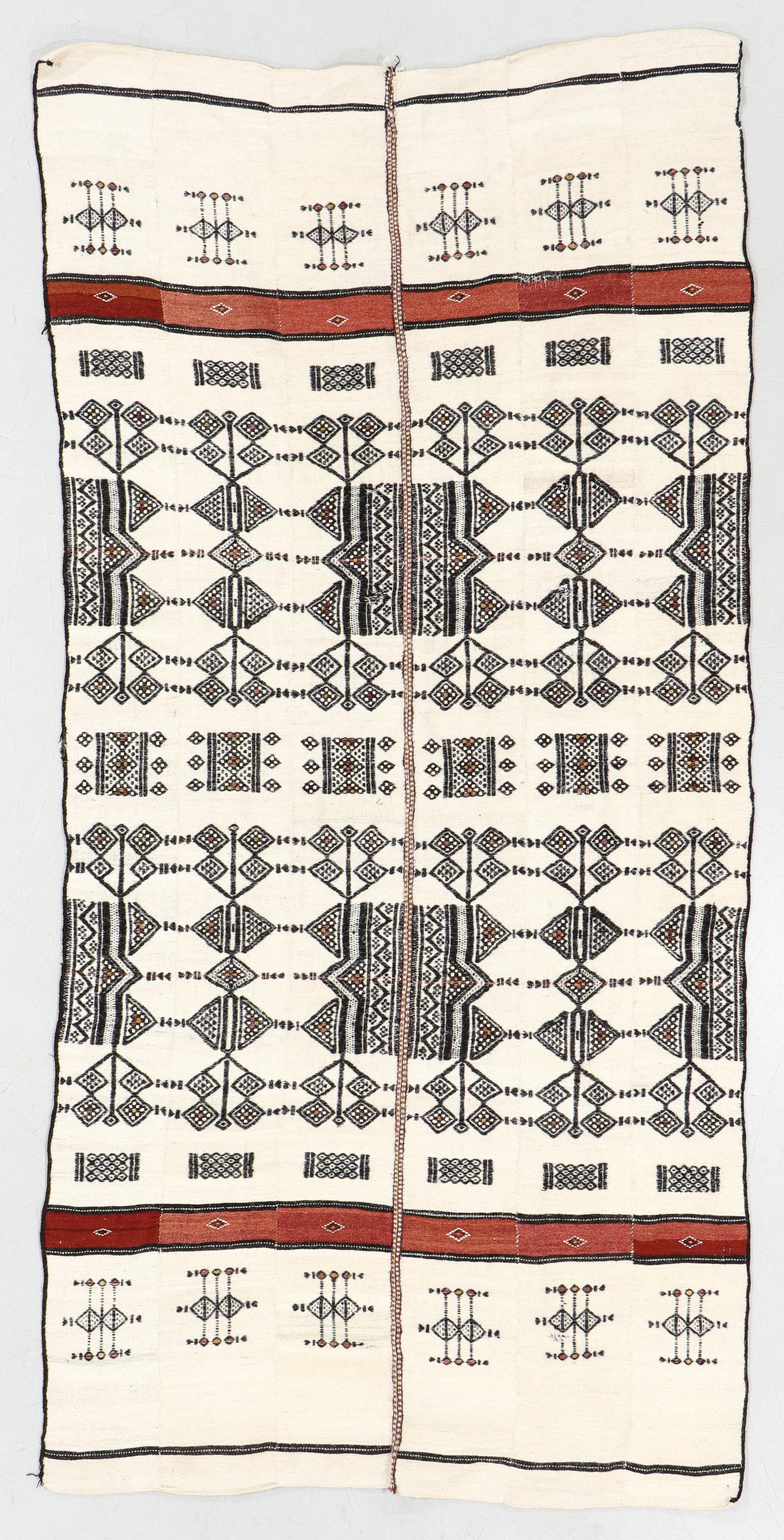 West African Fulani Flatweave, Early 20th C. (1 of 4)