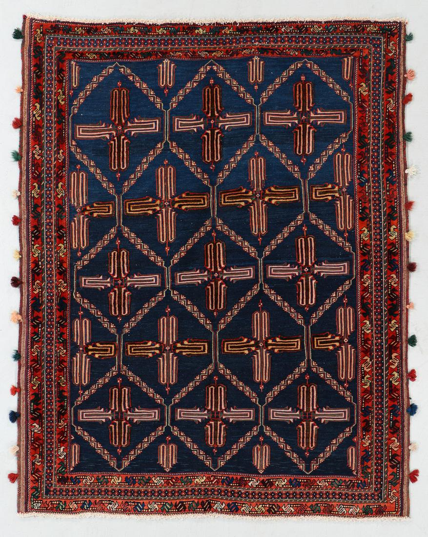 Vintage Sumak Rug, Persia, 4'11'' x 6'4'' (1 of 5)