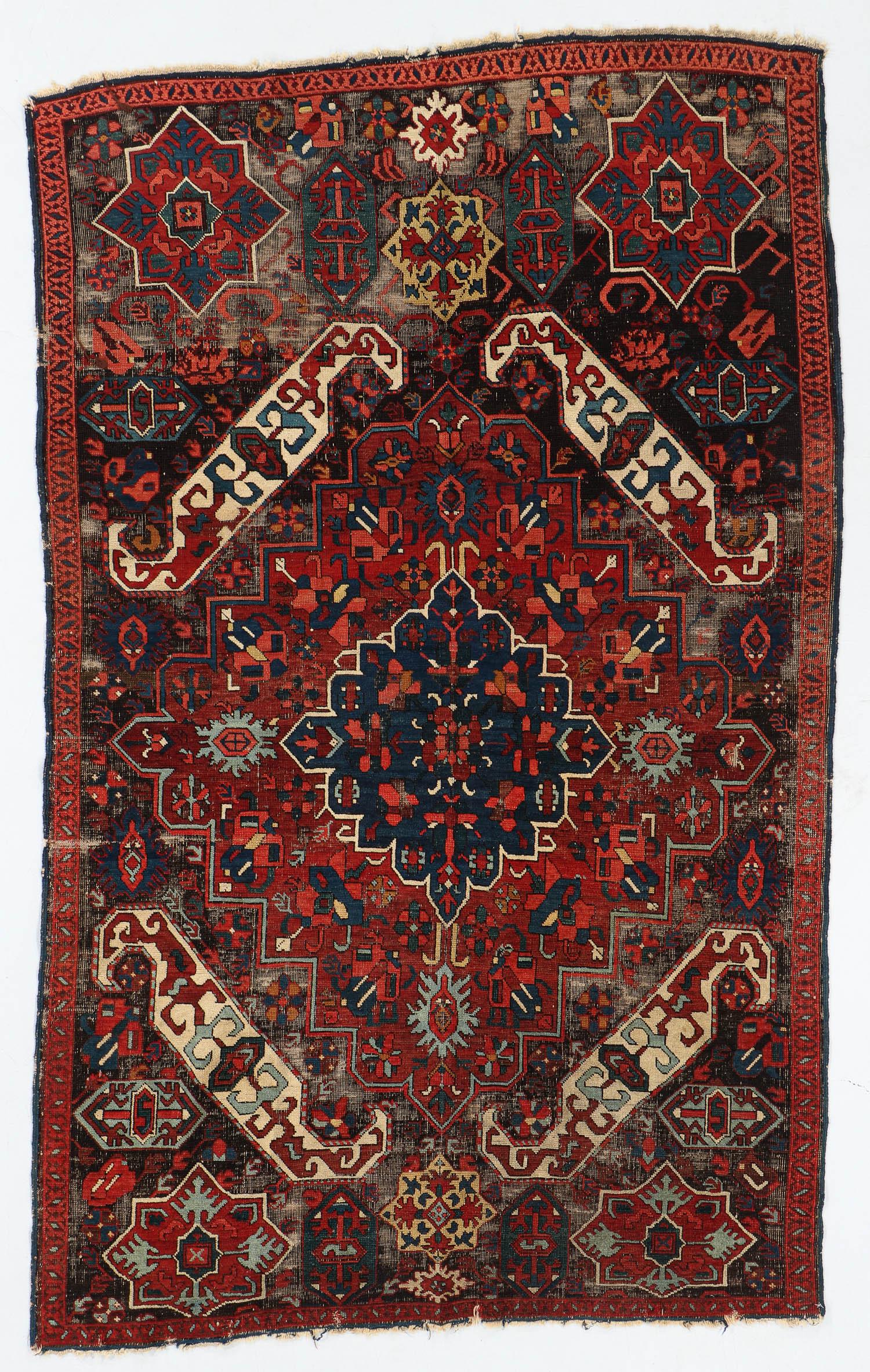 Kuba Rug, Caucasus, 19th C., 4'10'' x 7'8'' (1 of 5)