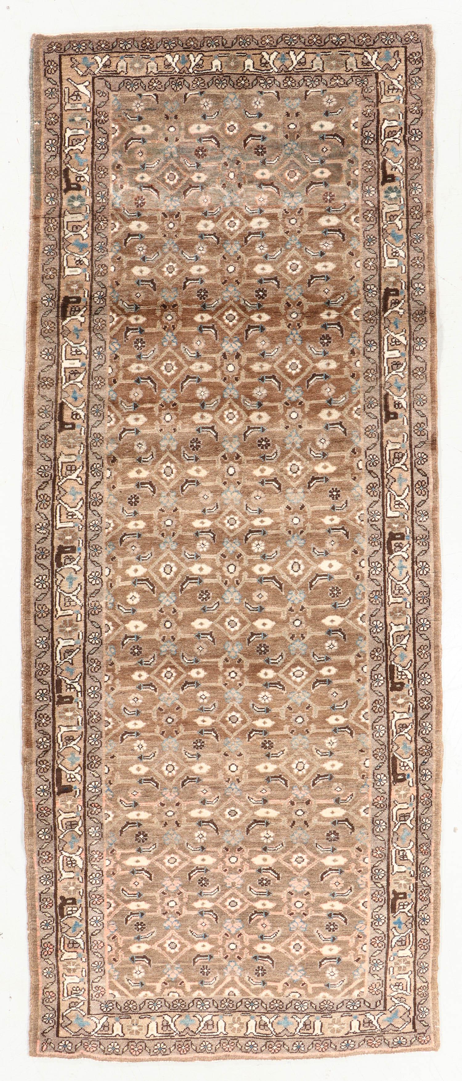 Bidjar Rug, Persia, Early/Mid 20th C., 3'8'' x 9'6'' (1 of 5)