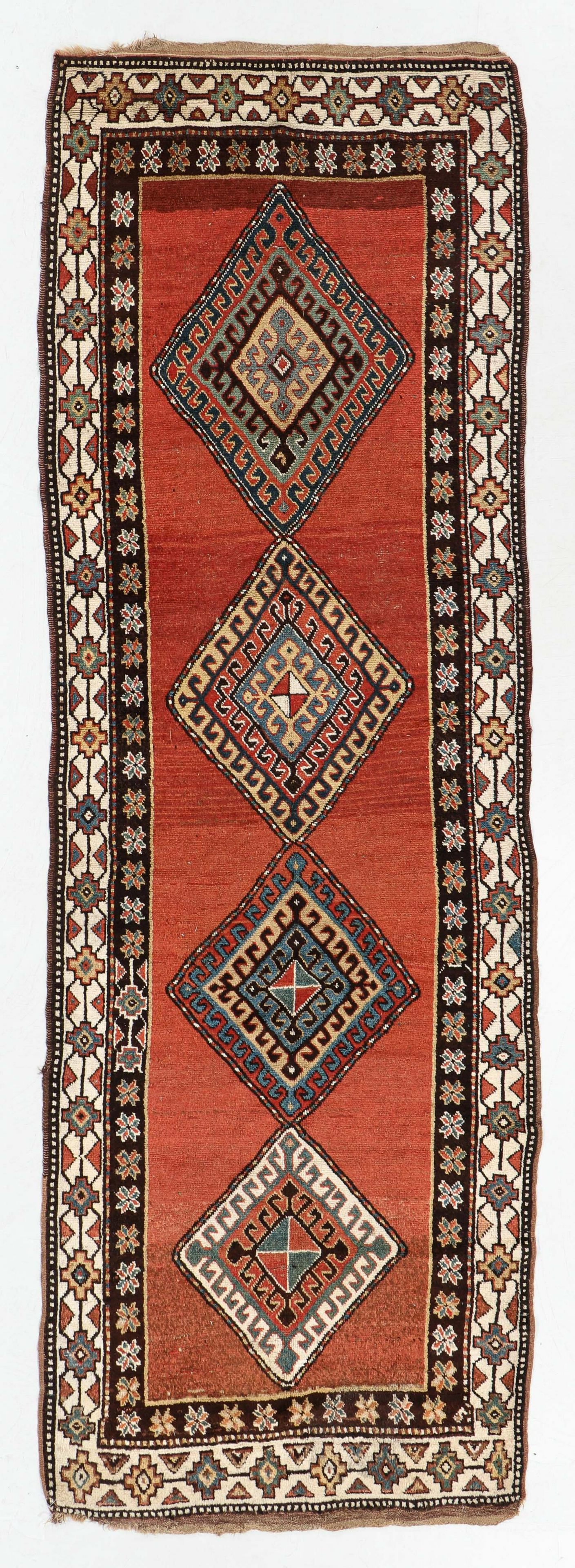 Northwest Persian Long Rug, , Late 19th C., 3'9'' x (1 of 6)