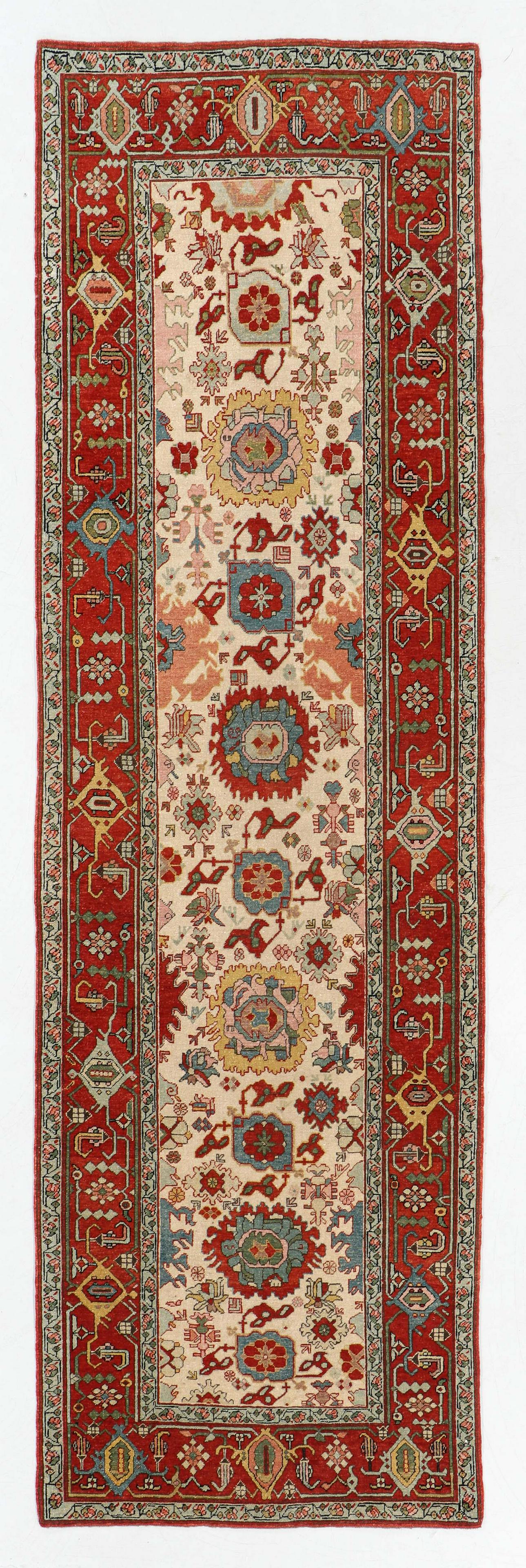 Bidjar Style Rug, Turkey, Late 20th C., 3'5'' x 11'6'' (1 of 6)