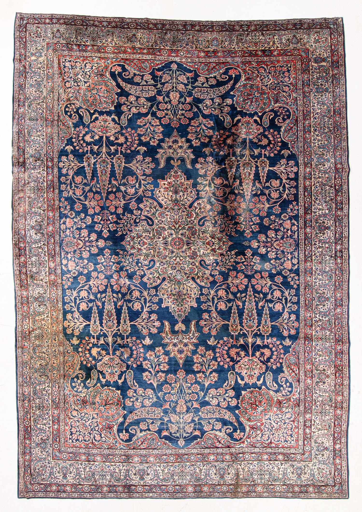 Kashan Rug, Persia, Early 20th C., 11'1'' x 16'8'' (1 of 5)