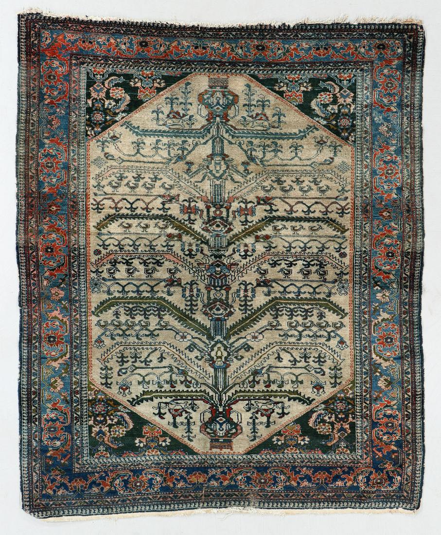 Malayer Rug, Persia, Circa 1900, 5'2'' x 6'4'' (1 of 5)