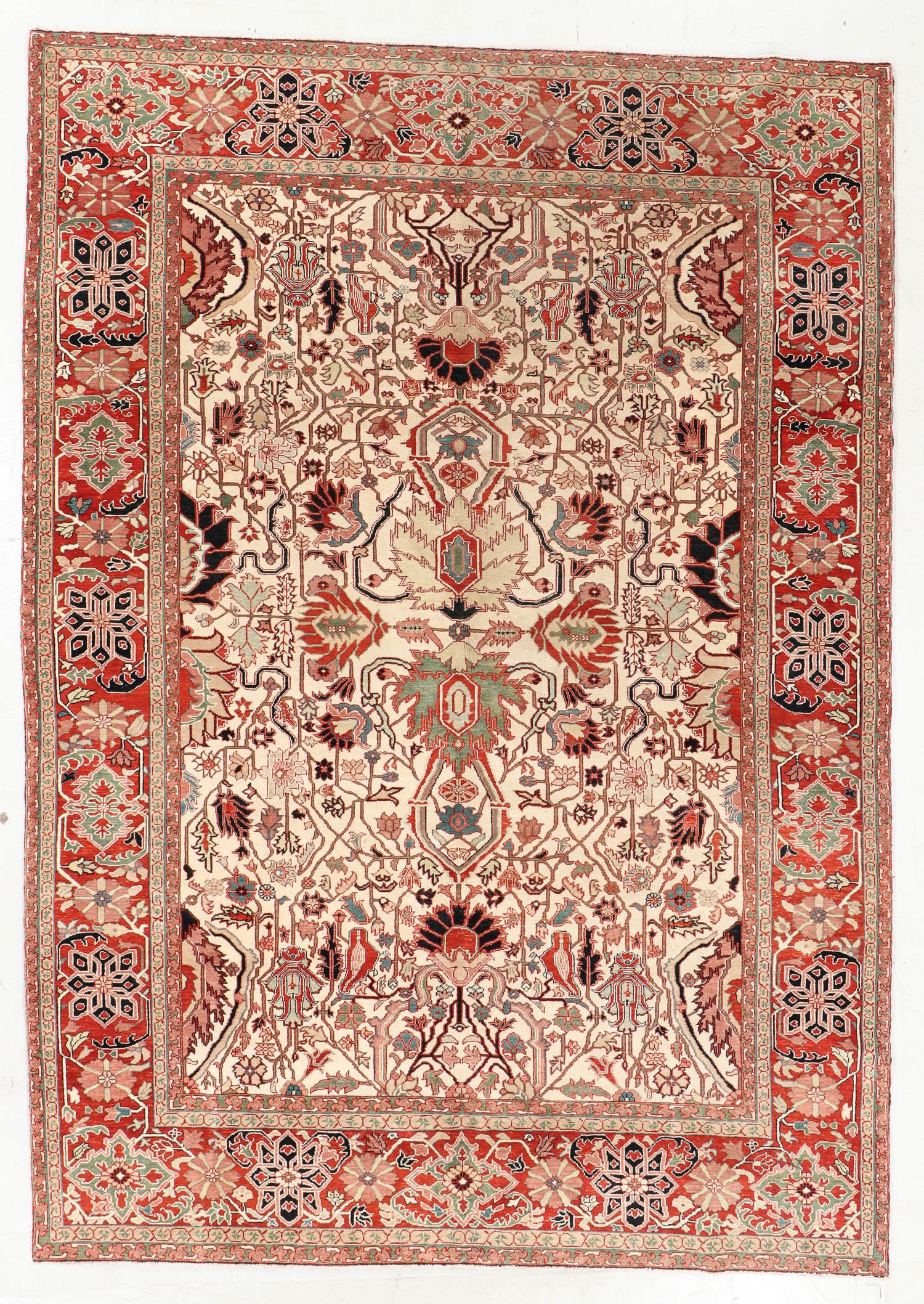 Vintage Serapi Rug, Turkey, 7'4'' x 10'4'' (1 of 5)