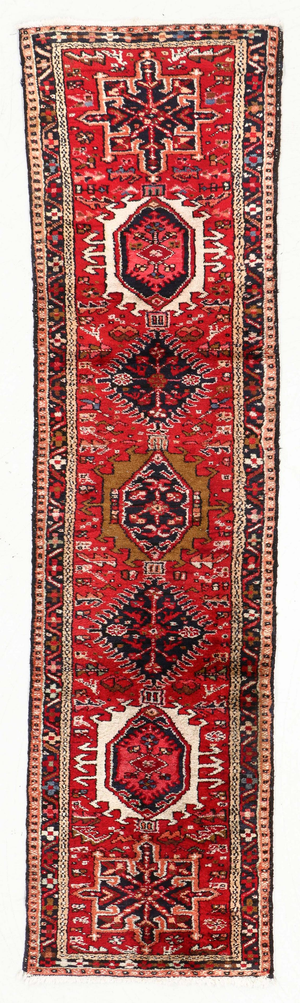 Karadja Rug, Persia, Mid 20th C., 2'1'' x 7'11'' (1 of 6)