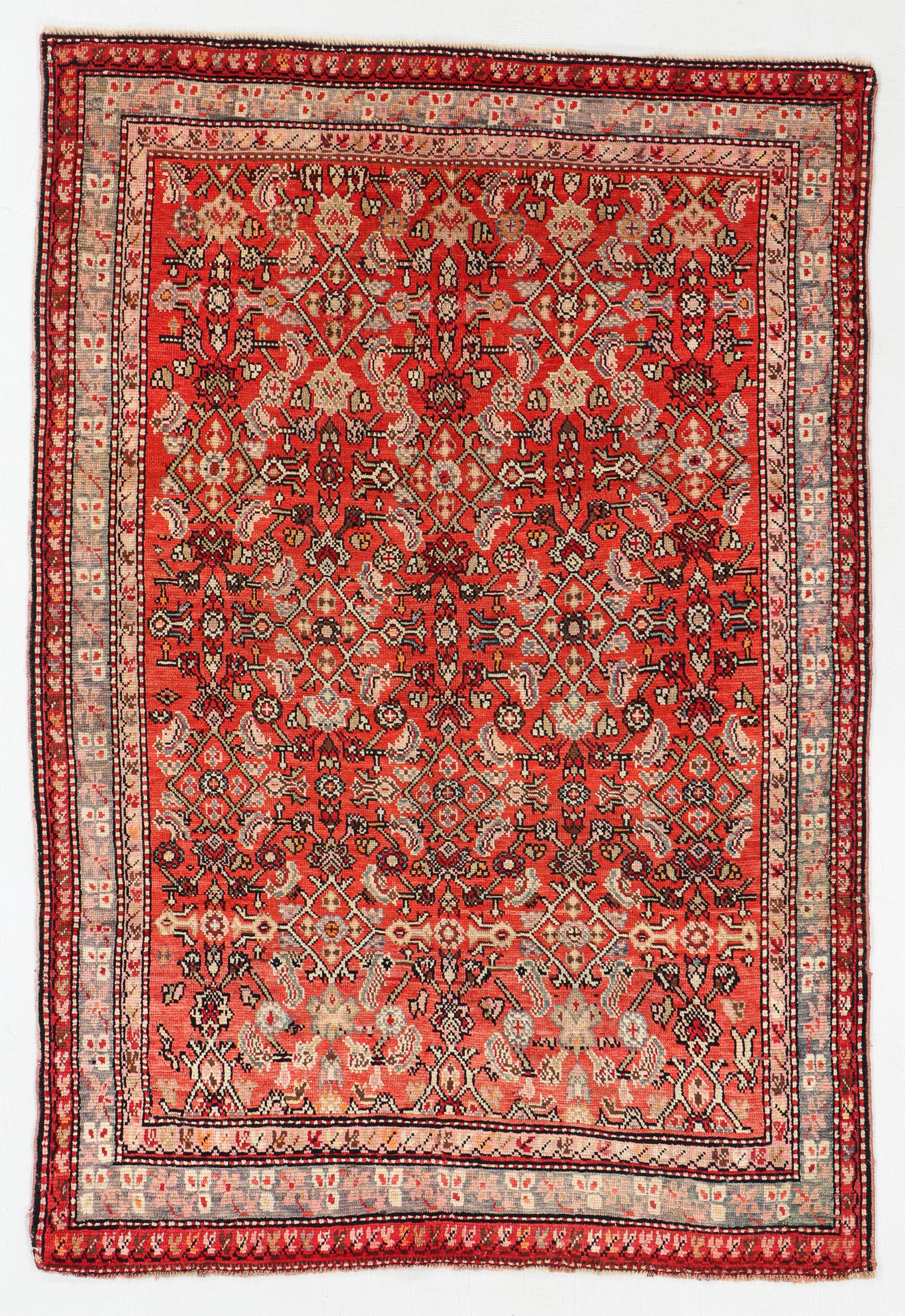 Karabagh Rug, Caucasus, Circa 1900, 4'5'' x 6'5'' (1 of 5)