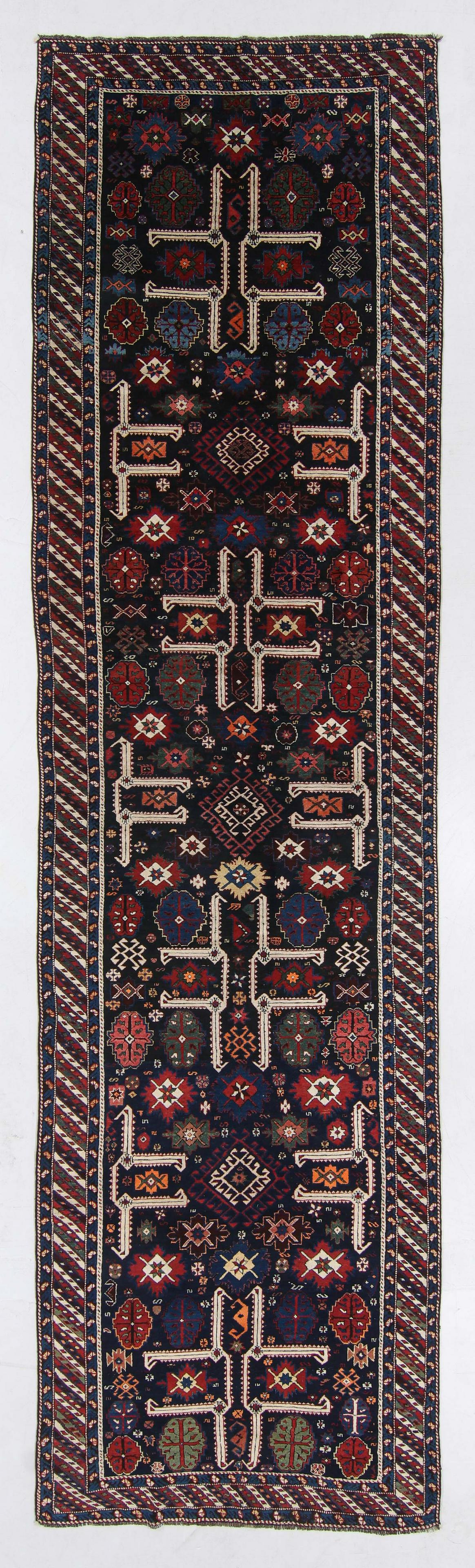 Shirvan Rug, Caucasus, Circa 1900, 4'2'' x 15'8'' (1 of 7)