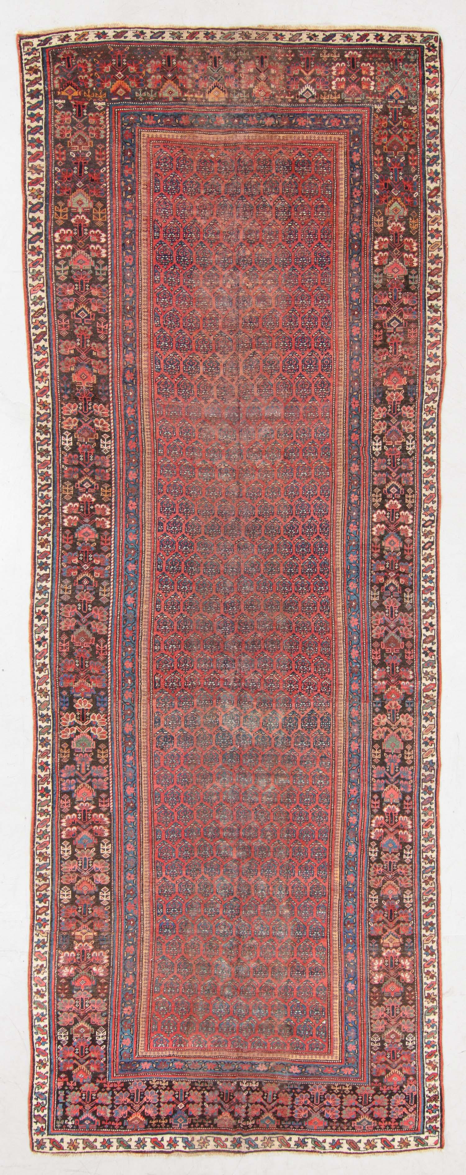 Northwest Persian Rug, Mid 19th C., 6'6'' x 17'6'' (1 of 6)