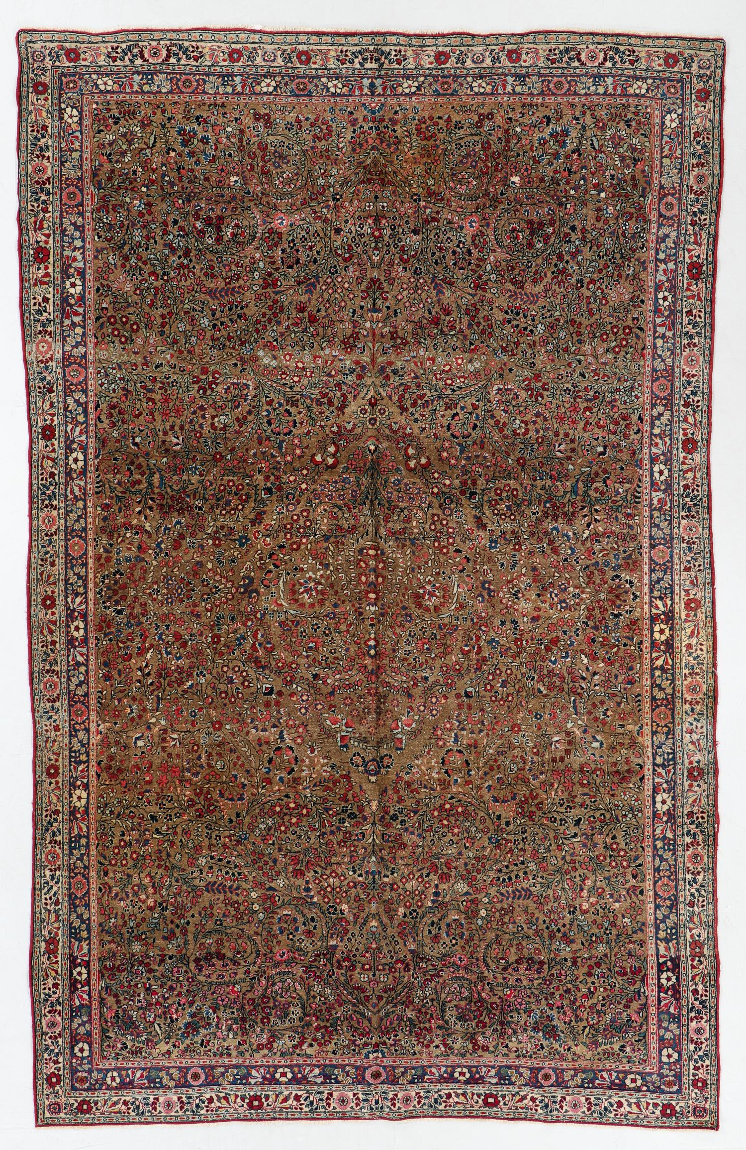 Tabriz Rug, Persia, Circa 1920, 6'7'' x 10'3'' (1 of 5)