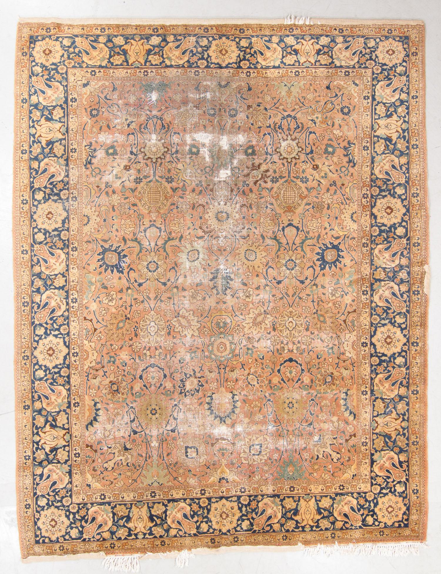 Tabriz Rug, Persia, Early 20th C., 9'2'' x 11'11'' (1 of 5)