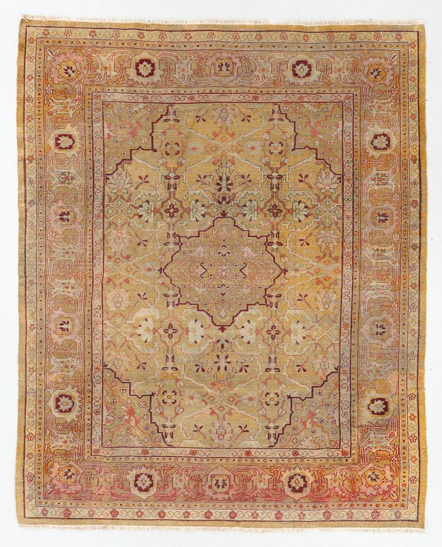 Amritsar Rug, India, Circa 1900, 7'8'' x 9'6'' (1 of 5)