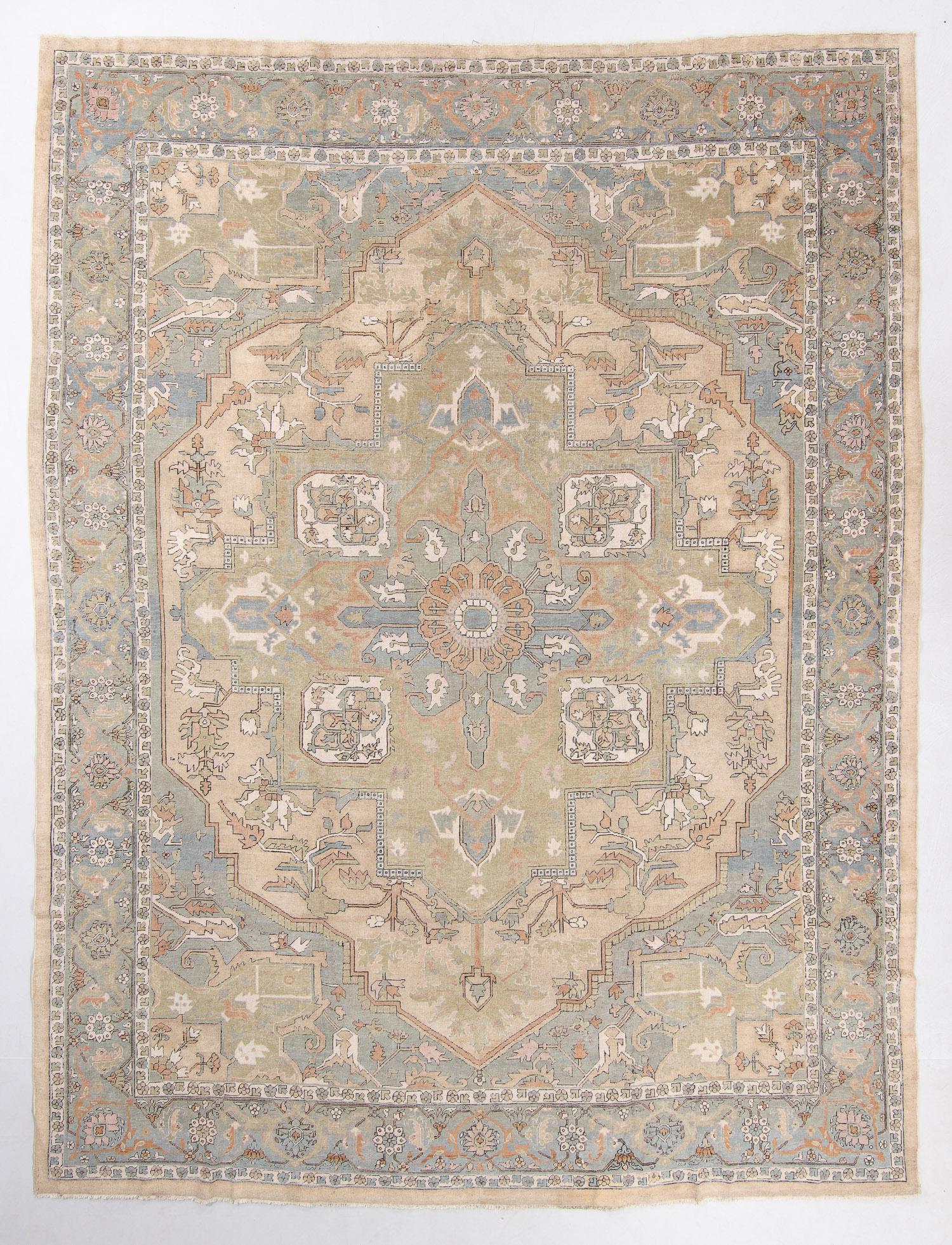 Amritsar Rug, India, Circa 1900, 11'2'' x 14'8'' (1 of 5)
