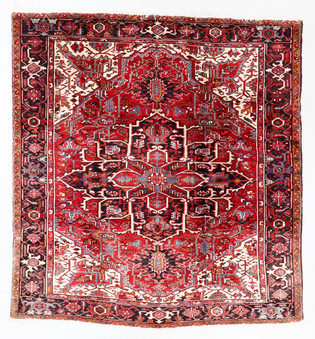 Heriz Rug, Persia, Early/Mid 20th C., 8'2'' x 8'7'' (1 of 5)