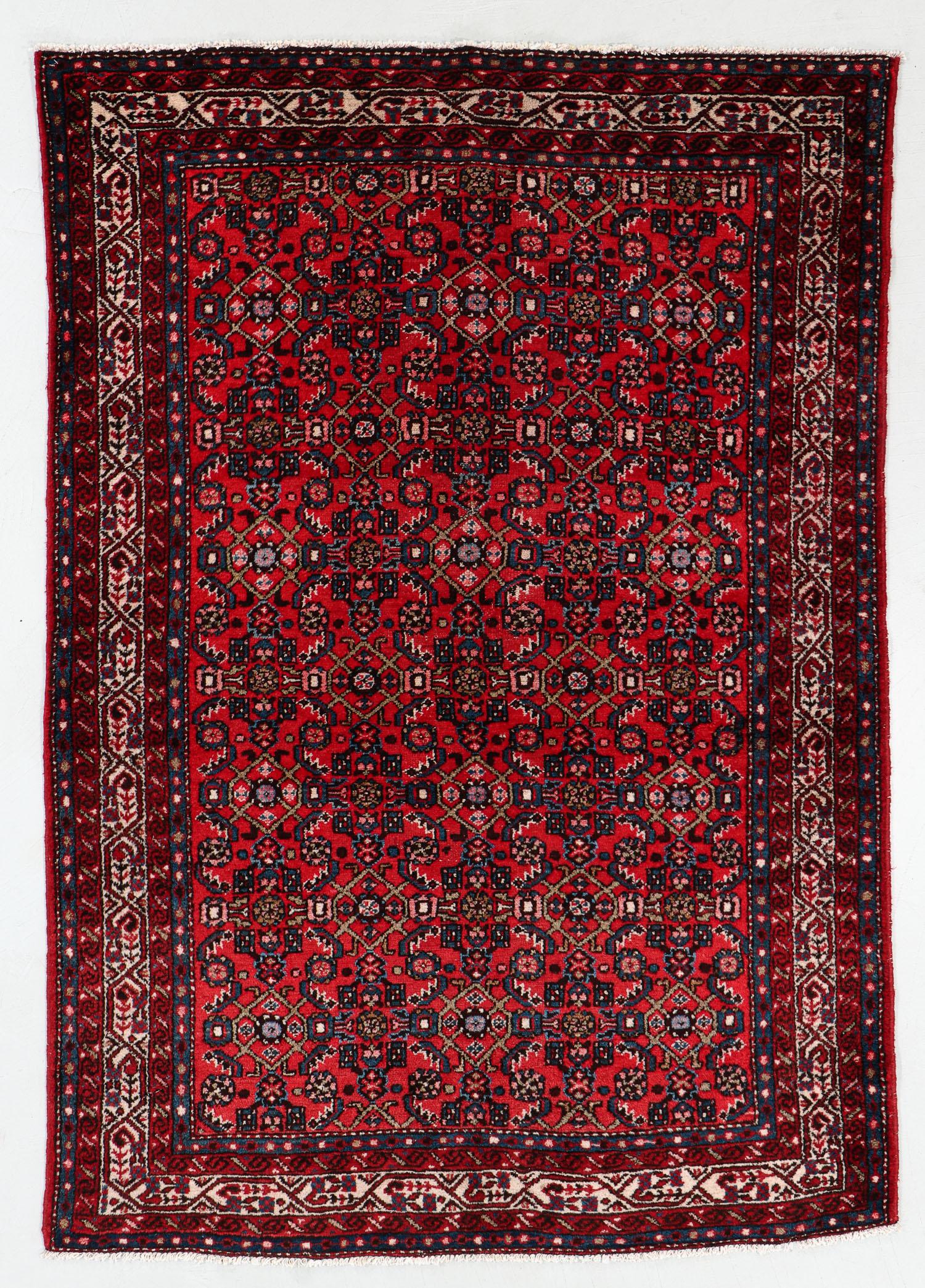 Hamadan Rug, Persia, Mid 20th C., 4'9'' x 6'7'' (1 of 5)