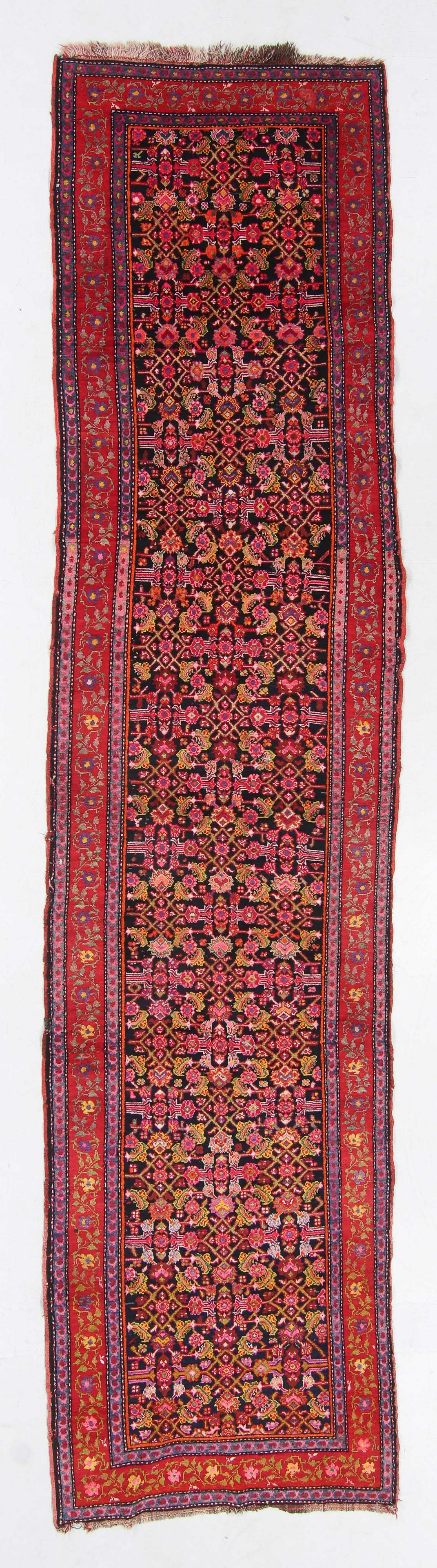 Karabagh Rug, Caucasus, Circa 1920, 3'9'' x 15'9'' (1 of 5)