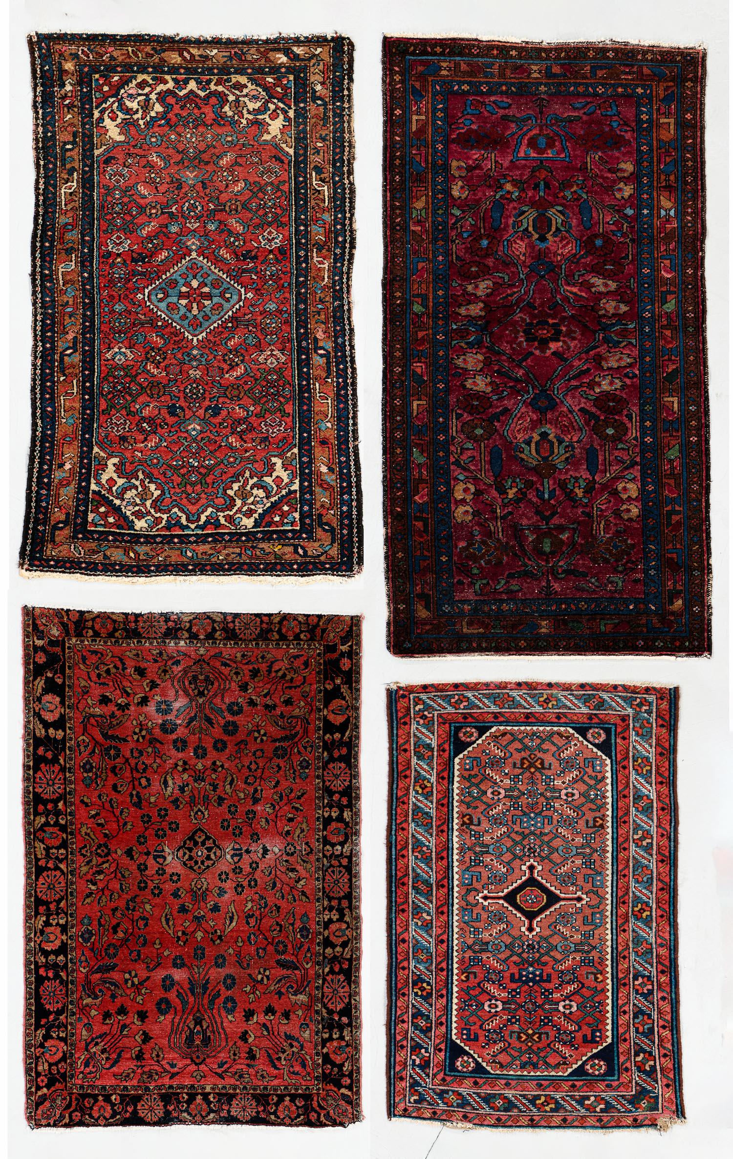 4 Estate Persian Rugs, Early 20th C. (1 of 9)