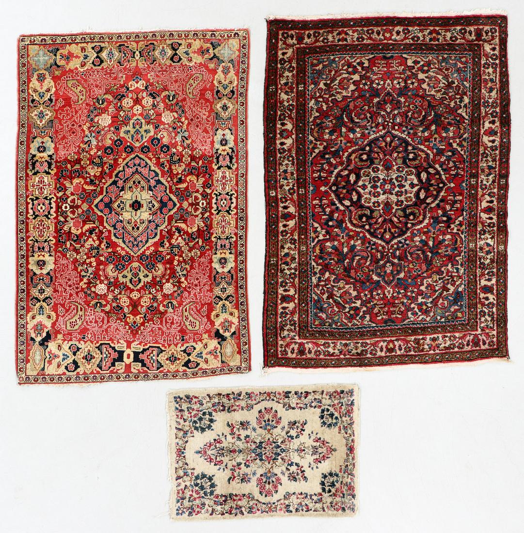 Three Estate Persian Rugs, Early/Mid 20th C. (1 of 9)