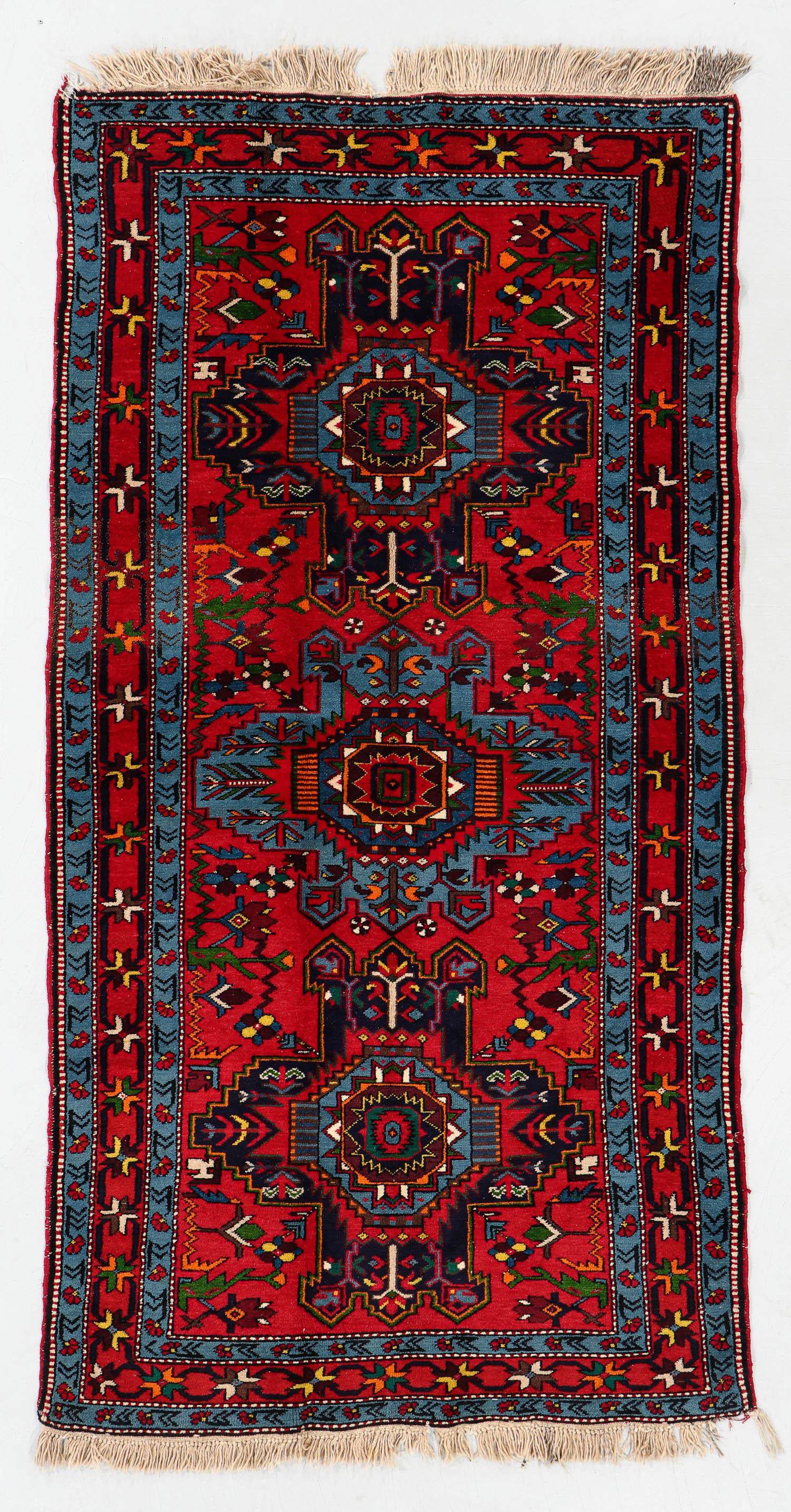 Sumak Rug, Caucasus, Mid 20th C., 4'4'' x 8'7'' (1 of 5)