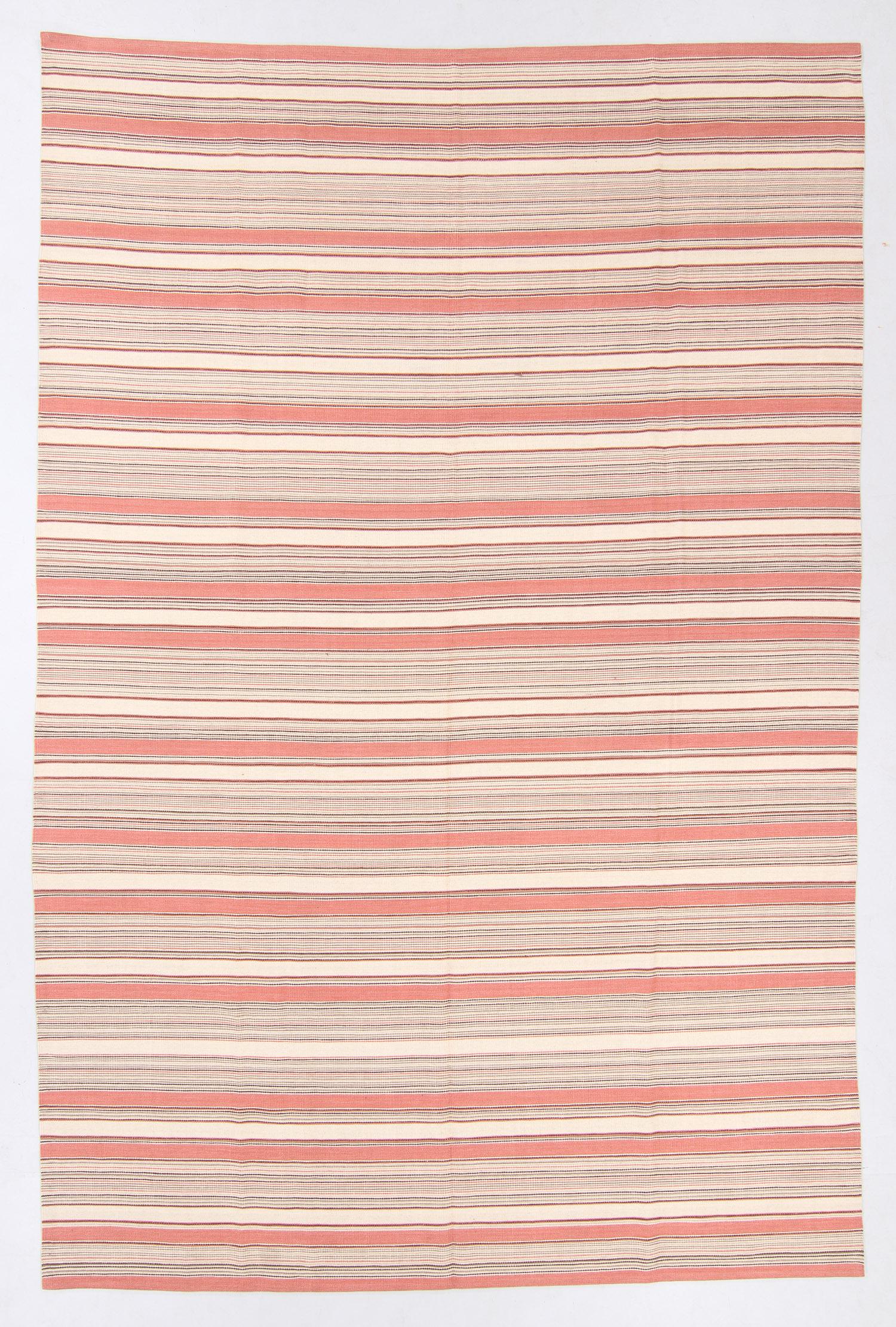 Modernist Striped Kilim, Egypt, 9'8'' x 14'6'' (1 of 4)