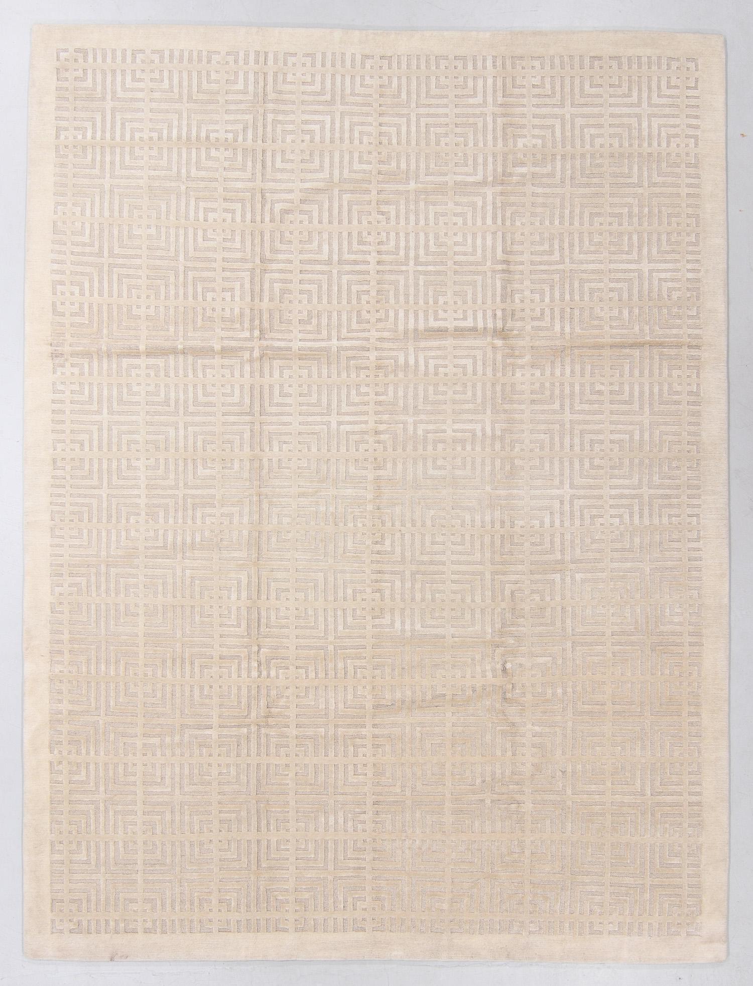 Fine Modernist Rug, Nepal, 8'11'' x 11'11'' (1 of 5)