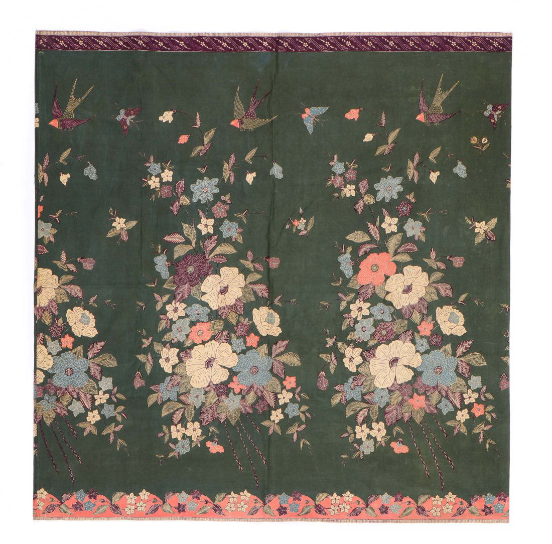 Tulis Batik Sarong, Signed Lies van Zuylen, Indonesia, (1 of 9)