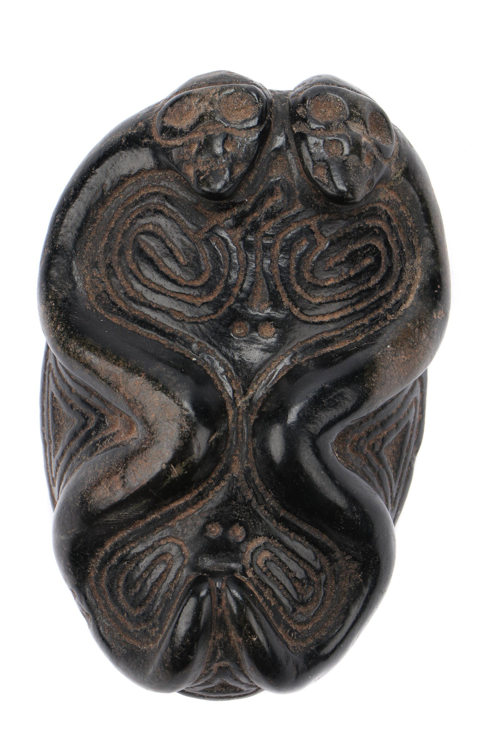 Taino Paired Snakes and Birds Cemi/Stamp (1 of 5)