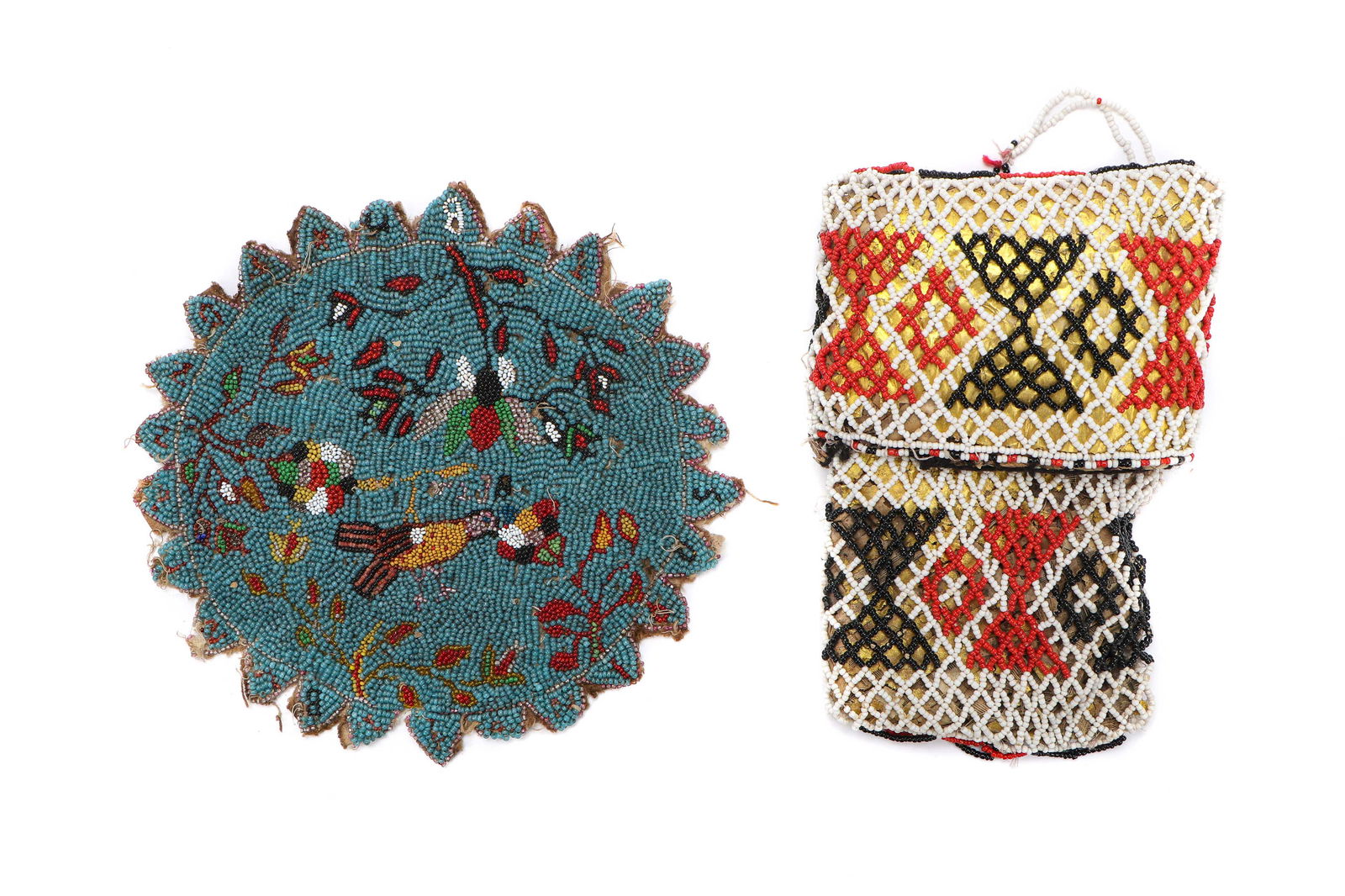 Two Fine Examples of Antique Indonesian Bead Work (1 of 6)