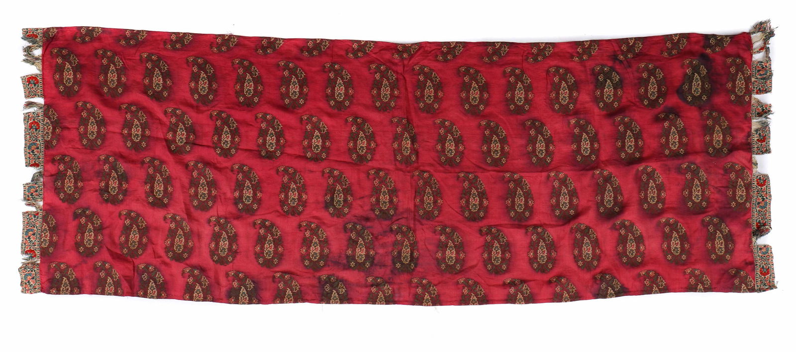 18th/19th C. Kashmir Textile Fragment (1 of 9)