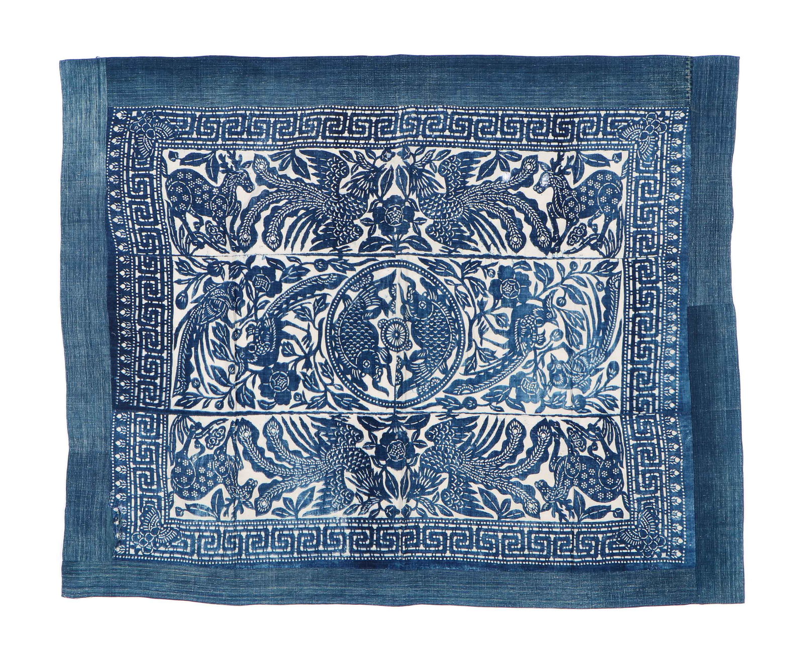 Miao Stencil Resist Cotton Batik, China (1 of 9)