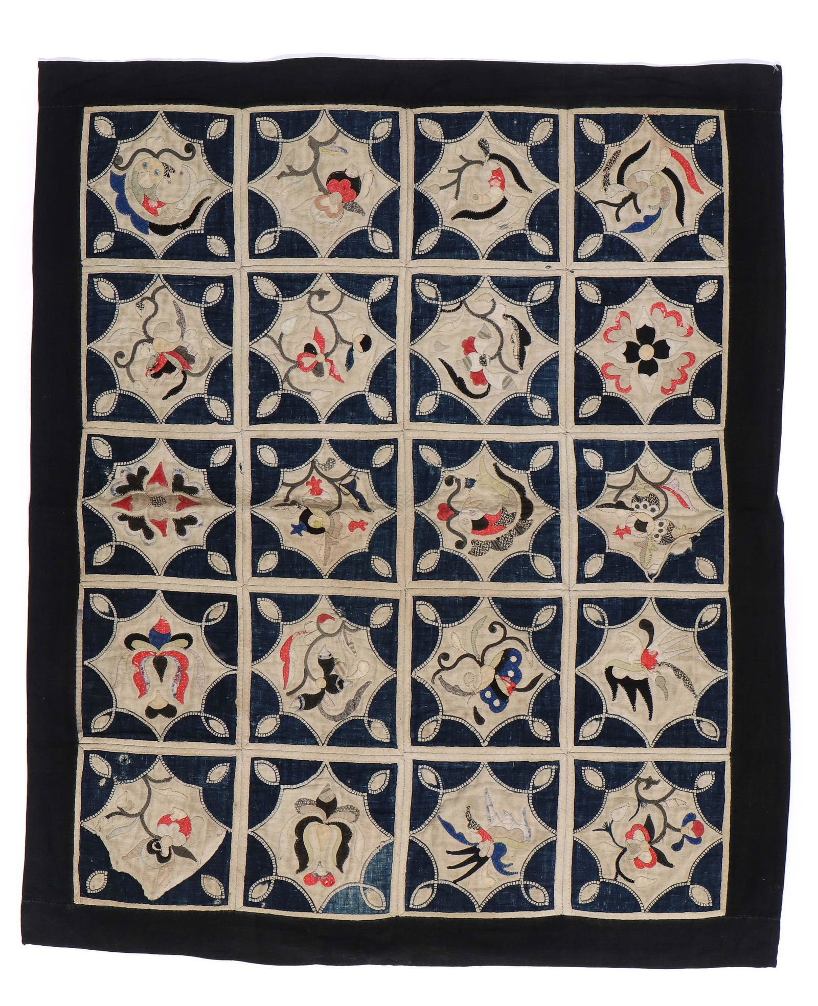 Buyi Cotton Applique Blanket, China (1 of 8)