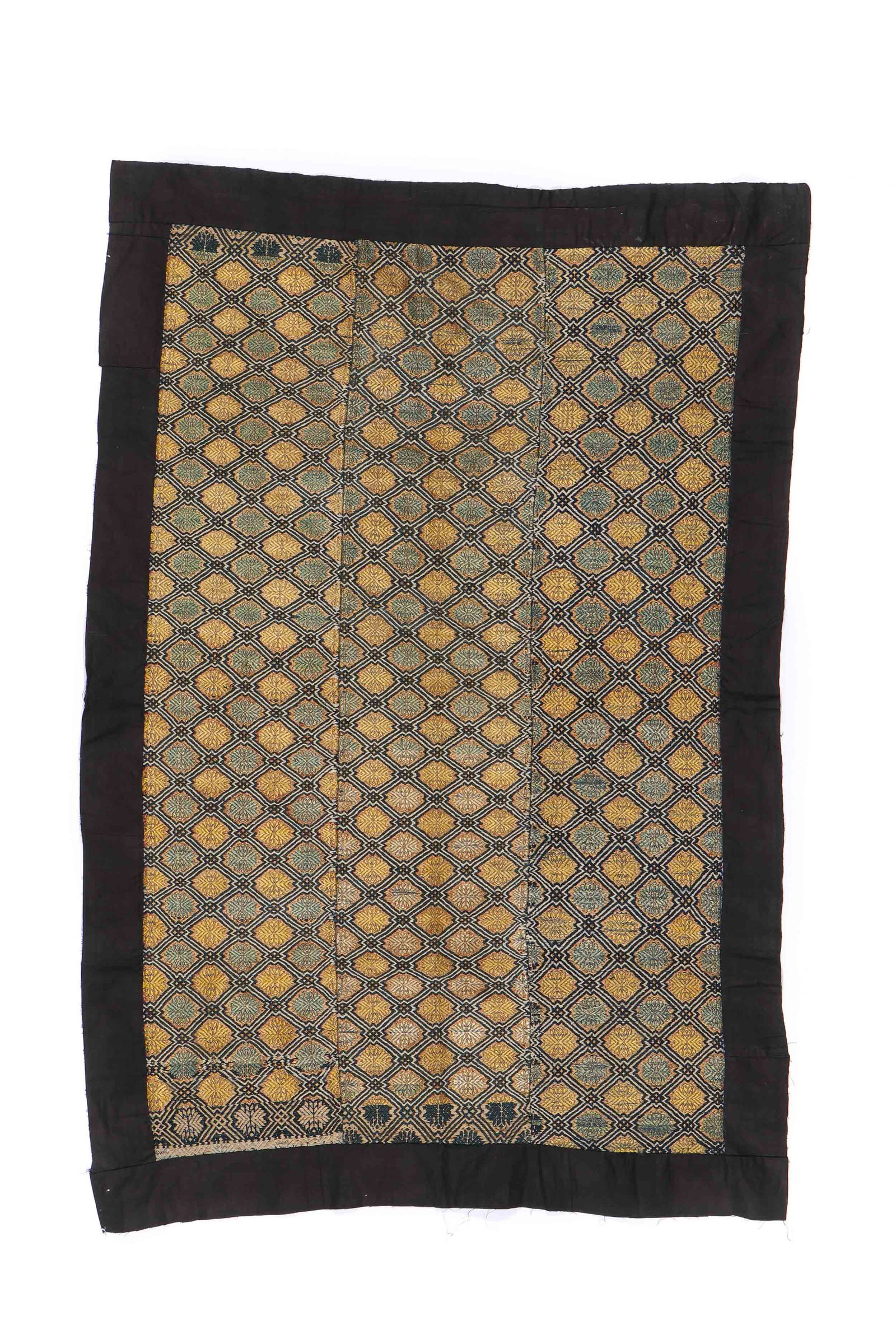 Antique Buyi Silk and Cotton Blanket, China (1 of 8)